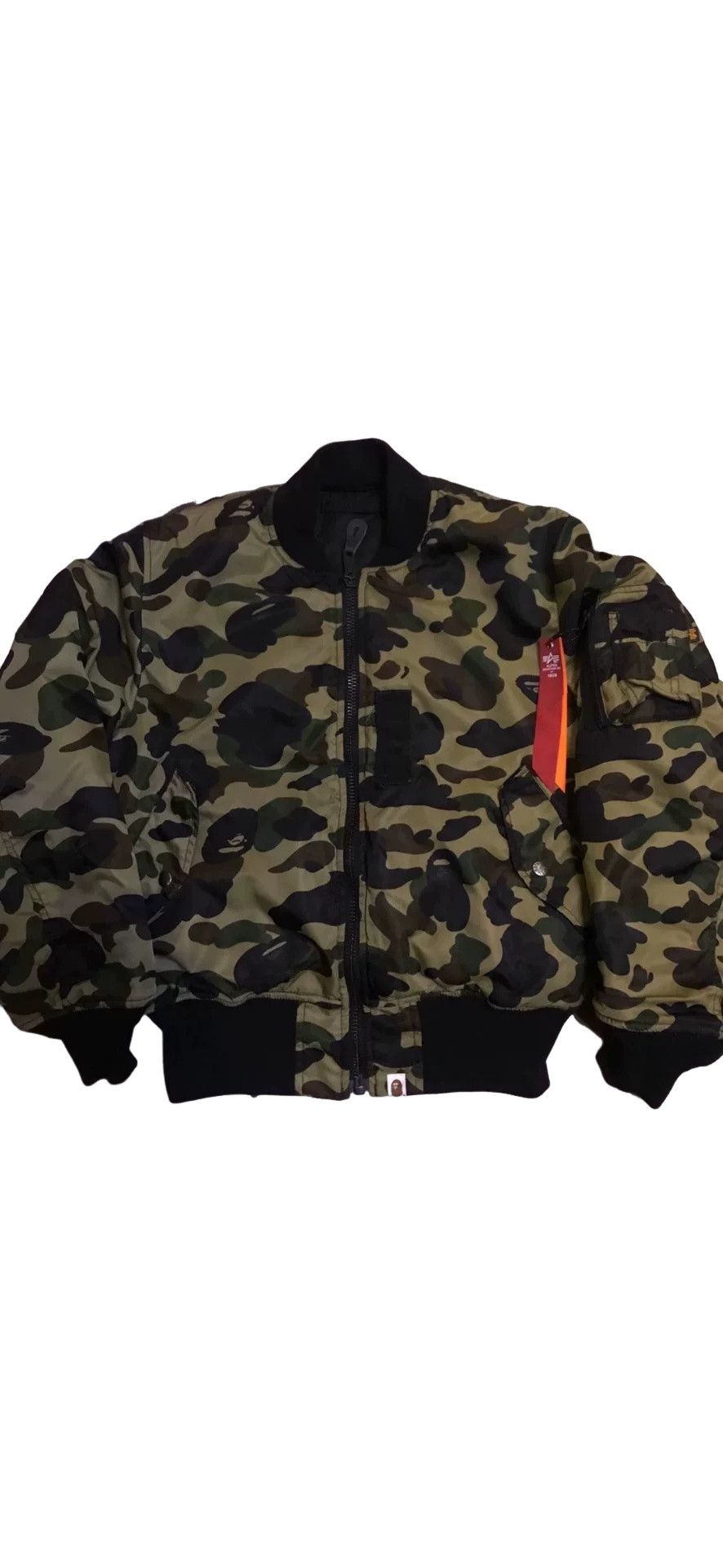Bape BAPE x Alpha Industries Reversible Camo Bomber Jacket M Size US M / EU 48-50 / 2 - 1 Thumbnail