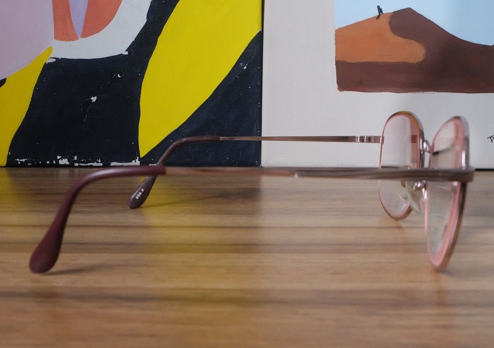 Japanese Brand Rose Gold Glasses Size ONE SIZE - 2 Thumbnail