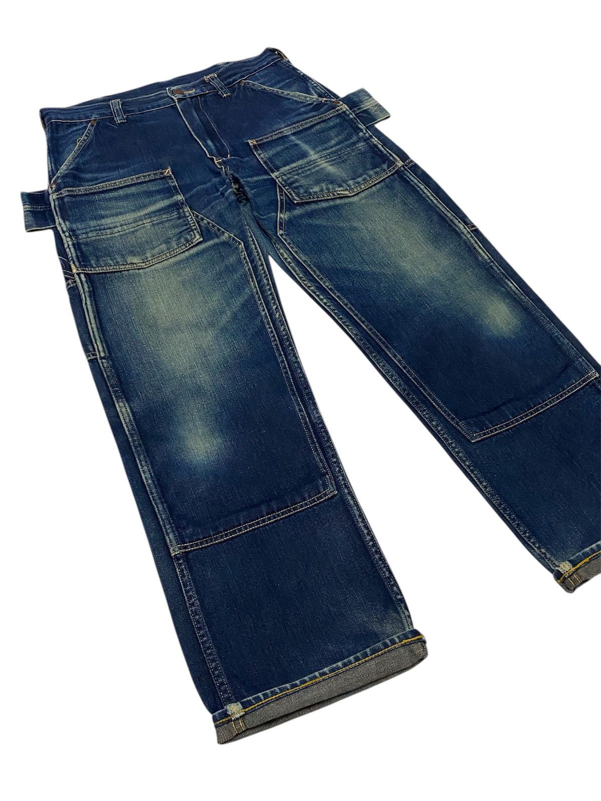 Bape Vintage A Bathing Ape Busyworks Double Knee Denim Size US 28 / EU 44 - 24 Thumbnail
