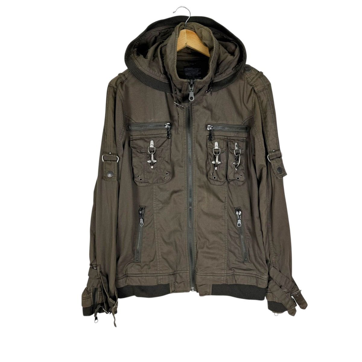 🌟IN THE ATTIC HOODIE BONDAGE JACKET