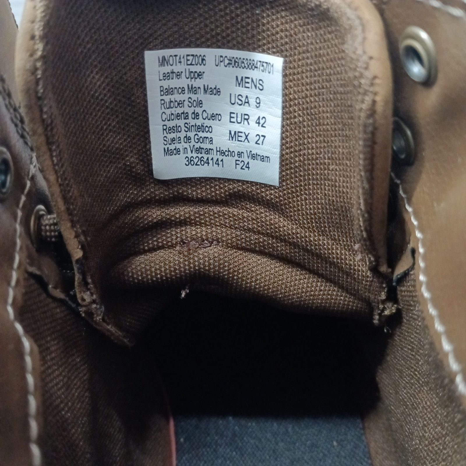 Other Ozark Trail Men's Range Mountain Hiking Boots Size 9 Brown Size US 9 / EU 42 - 6 Thumbnail