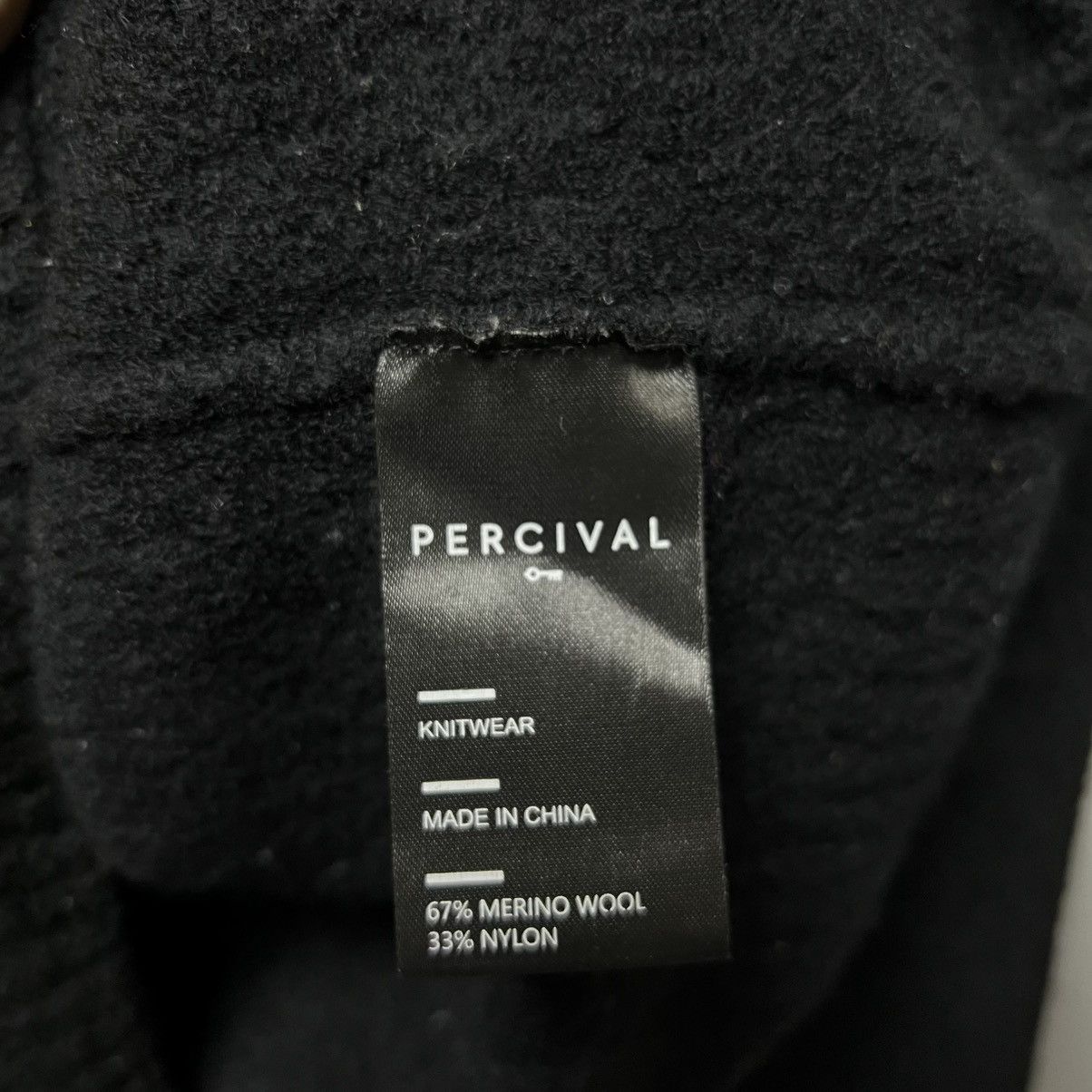 Percival Percival Mohair Wool Sweater Black Size US M / EU 48-50 / 2 - 8 Thumbnail