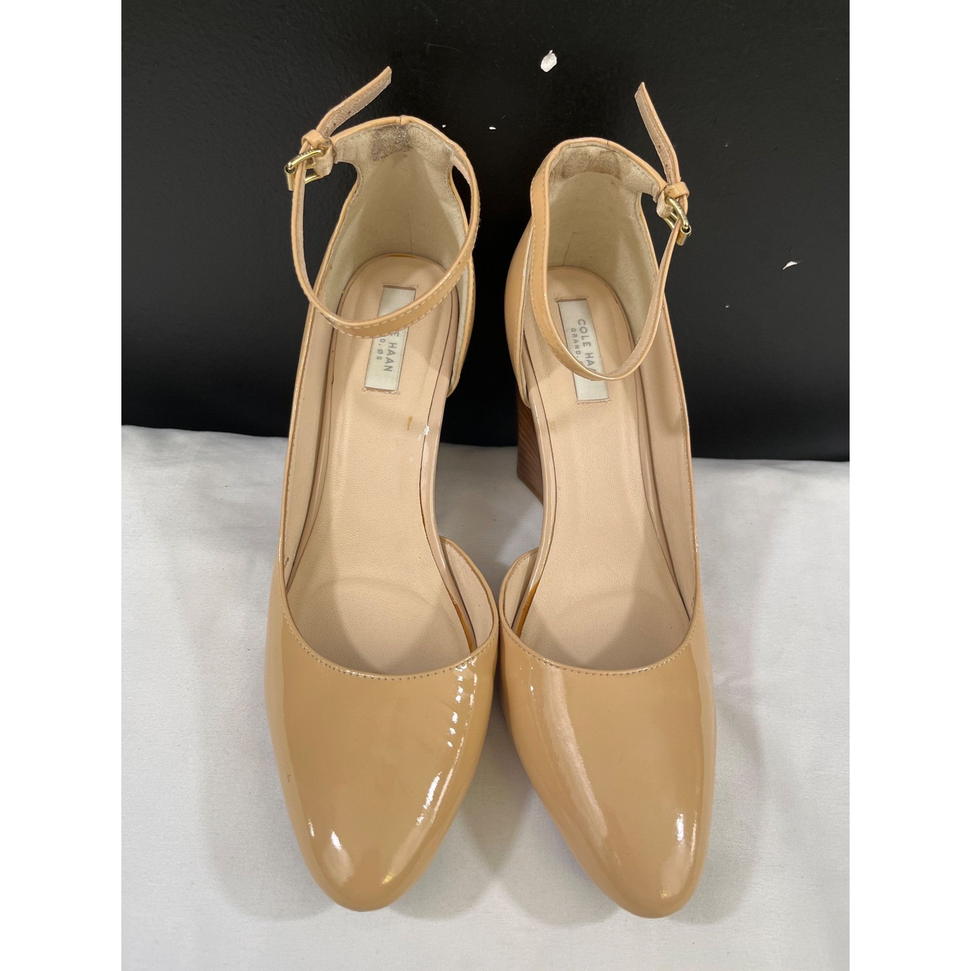 Cole Haan Cole Haan Grand Os Women's Beige Shoes/Heels Size 6.5B SKU 5 Size US 6.5 / IT 36.5 - 2 Thumbnail