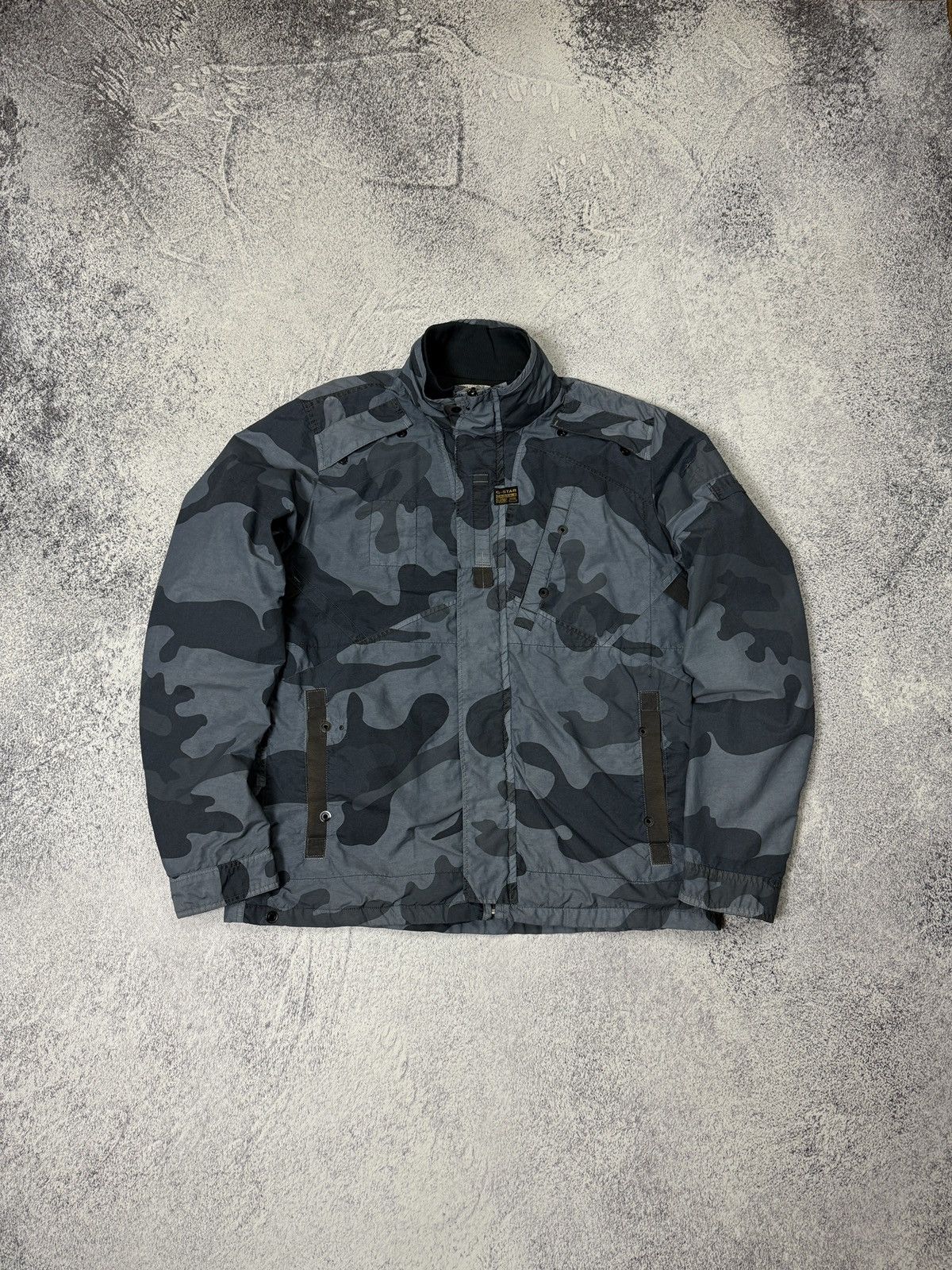 G-Star G-Star Raw Military Multipockets Camo Light Jacket Full Zip Size US XL / EU 56 / 4 - 1 Thumbnail