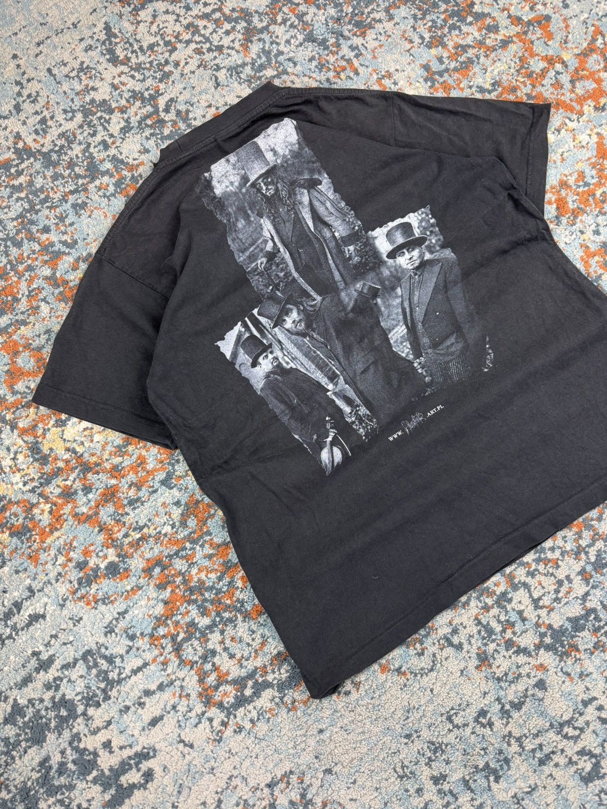 Band Tees × Vintage Vintage 00s Hunter hellwood polish metal band graphic tee Size US M / EU 48-50 / 2 - 4 Thumbnail