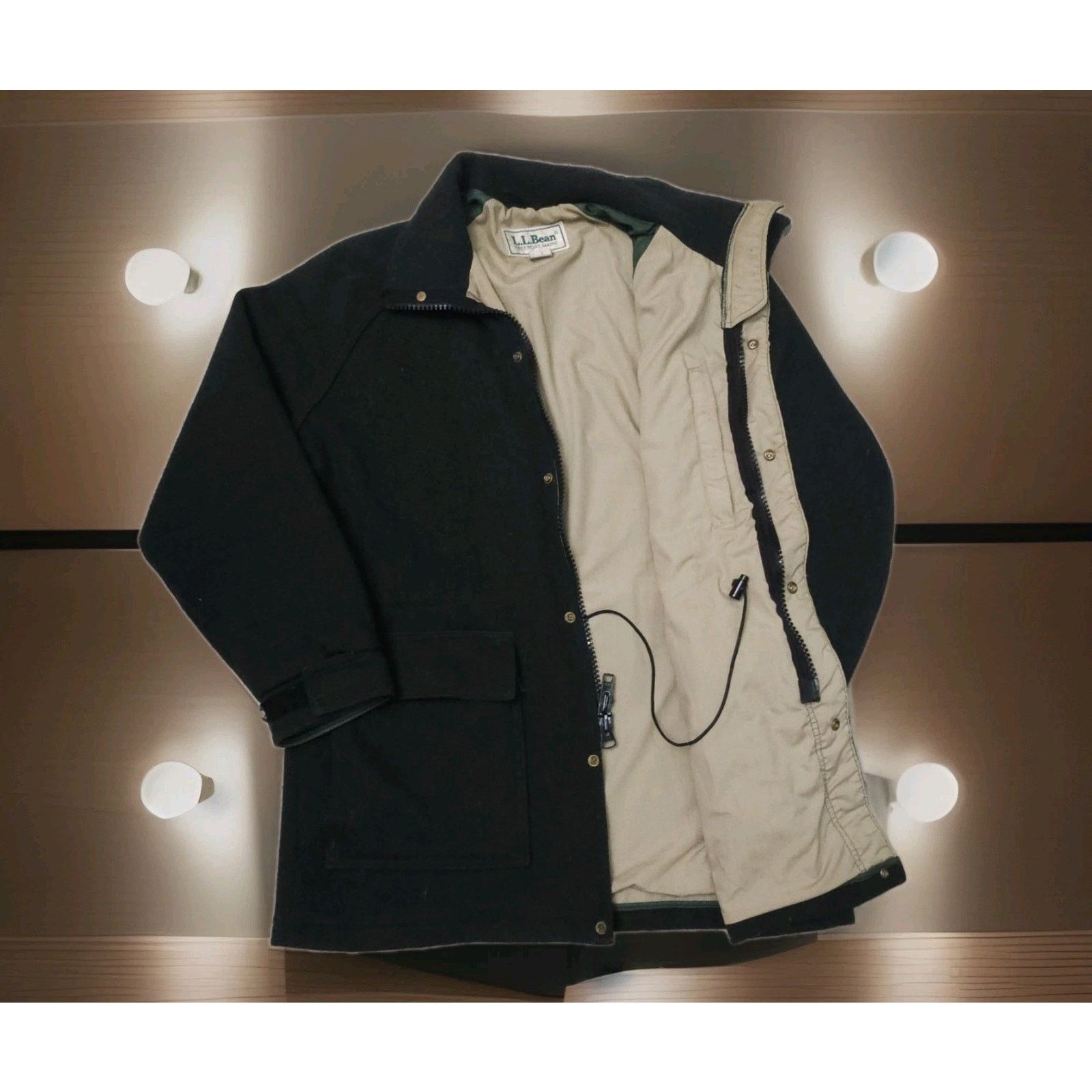 L.L. Bean Vintage LL Bean Recycled Wool Cruiser Jacket Size M Size US M / EU 48-50 / 2 - 3 Thumbnail