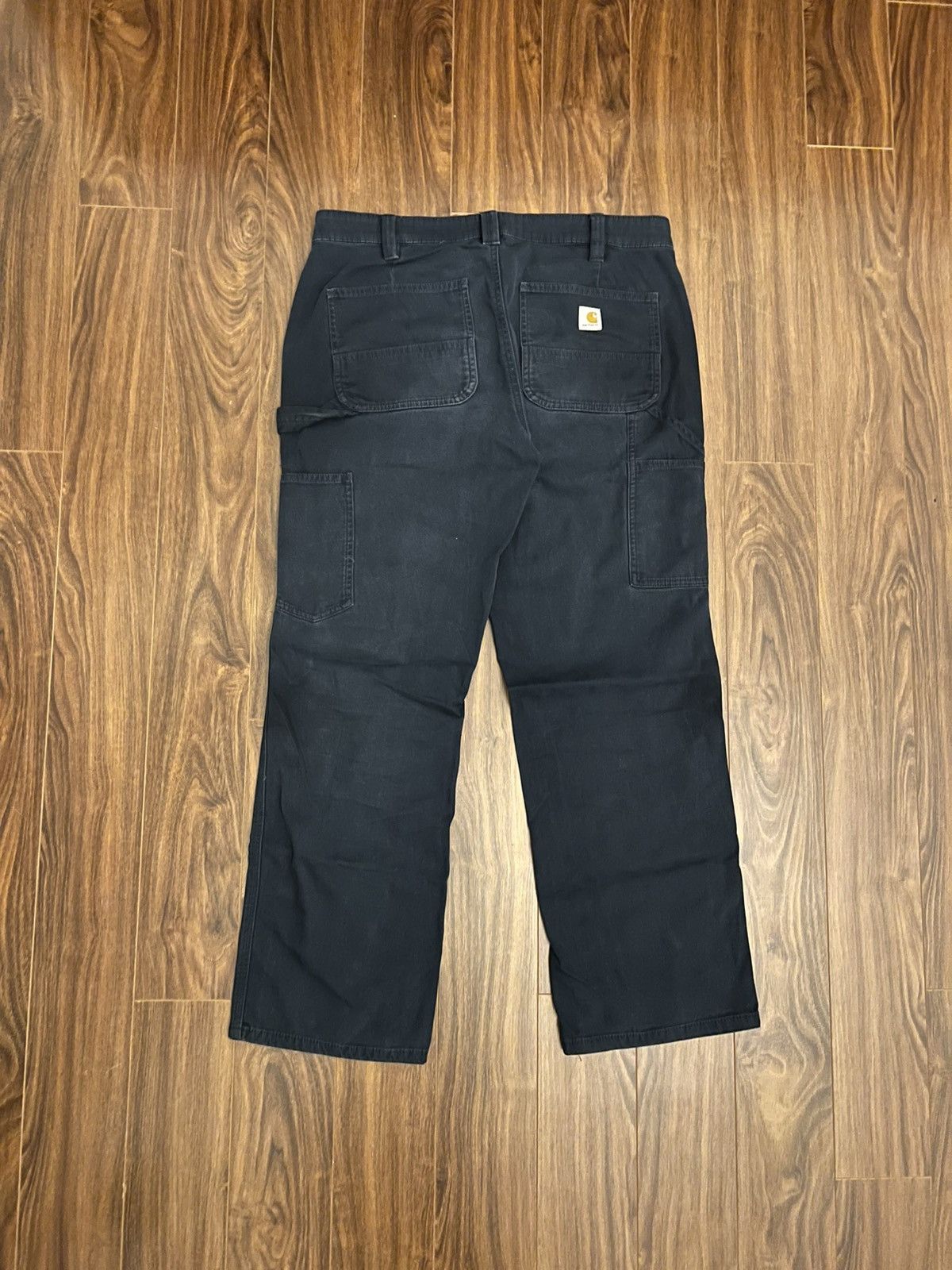 Carhartt Vintage Carhartt Canvas Carpenter Pants Size US 33 - 2 Thumbnail