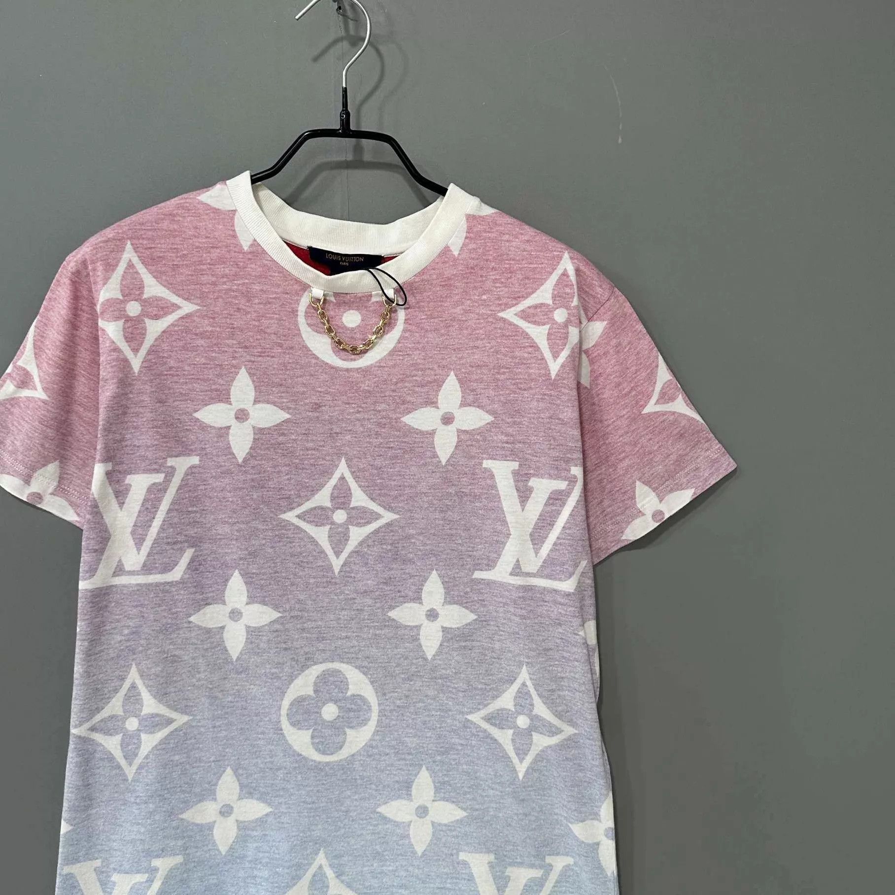 Louis Vuitton LV Monogram Gradient Full Print Short Tee S 99 New Size S / US 4 / IT 40 - 2 Thumbnail