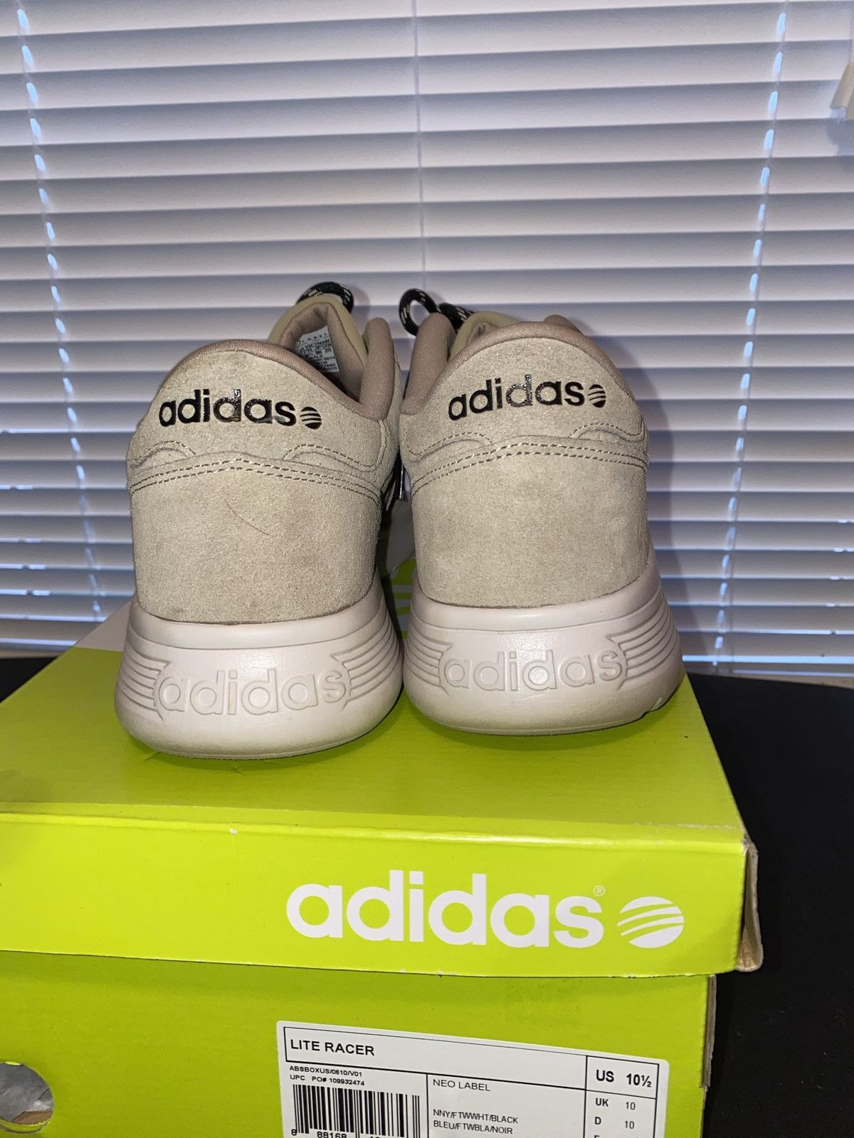 Adidas Adidas Lite Racer Size US 10.5 / EU 43-44 - 4 Thumbnail