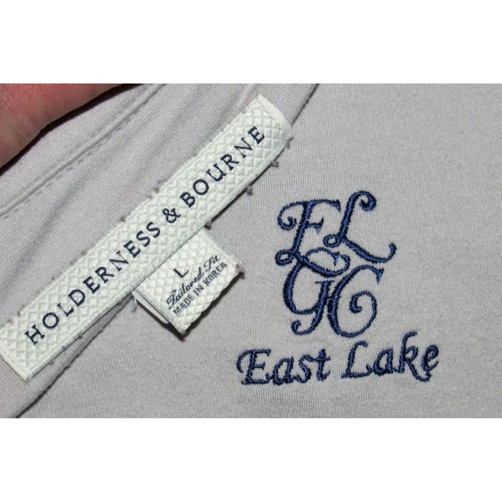 Vintage HOLDERNESS & BOURNE East Lake Grey Westland Sweater Large Mens Size US L / EU 52-54 / 3 - 4 Thumbnail