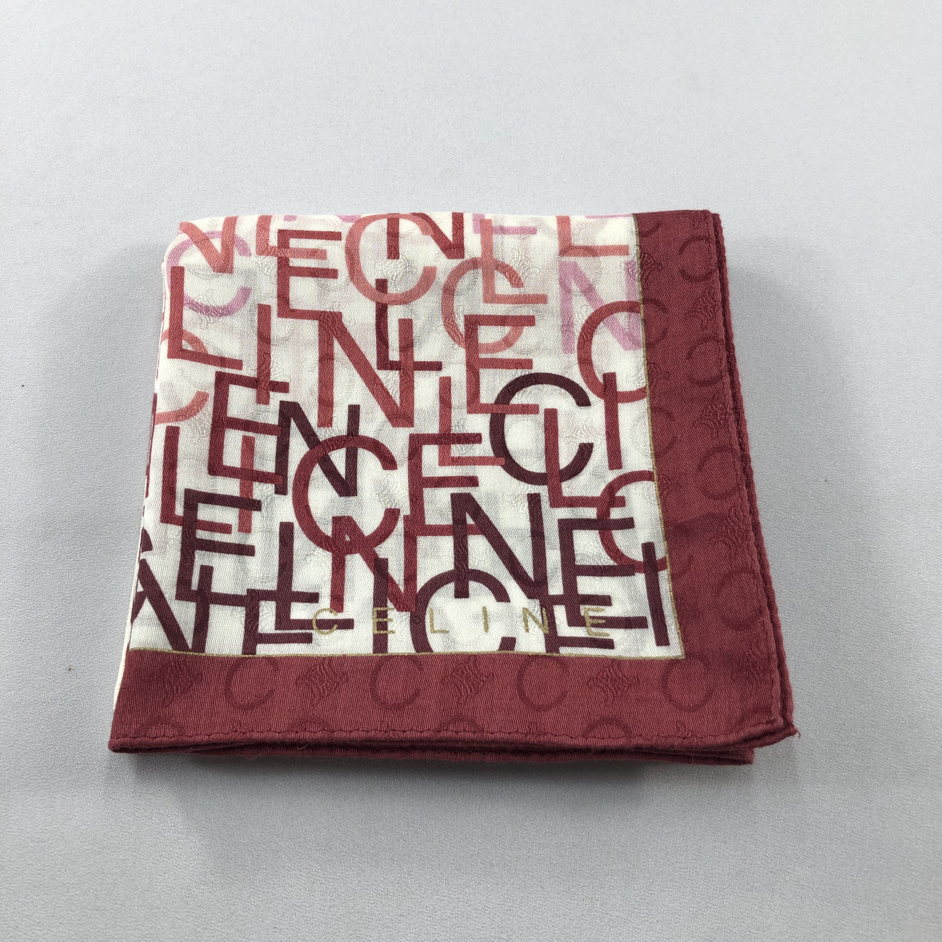 Celine Celine Handkerchief Neckerchief Bandana H3118 Size ONE SIZE - 9 Thumbnail