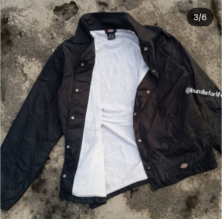Dickies Dickies 👷 Coach Jacket Windbreaker 🏈⚾ Size US L / EU 52-54 / 3 - 3 Thumbnail