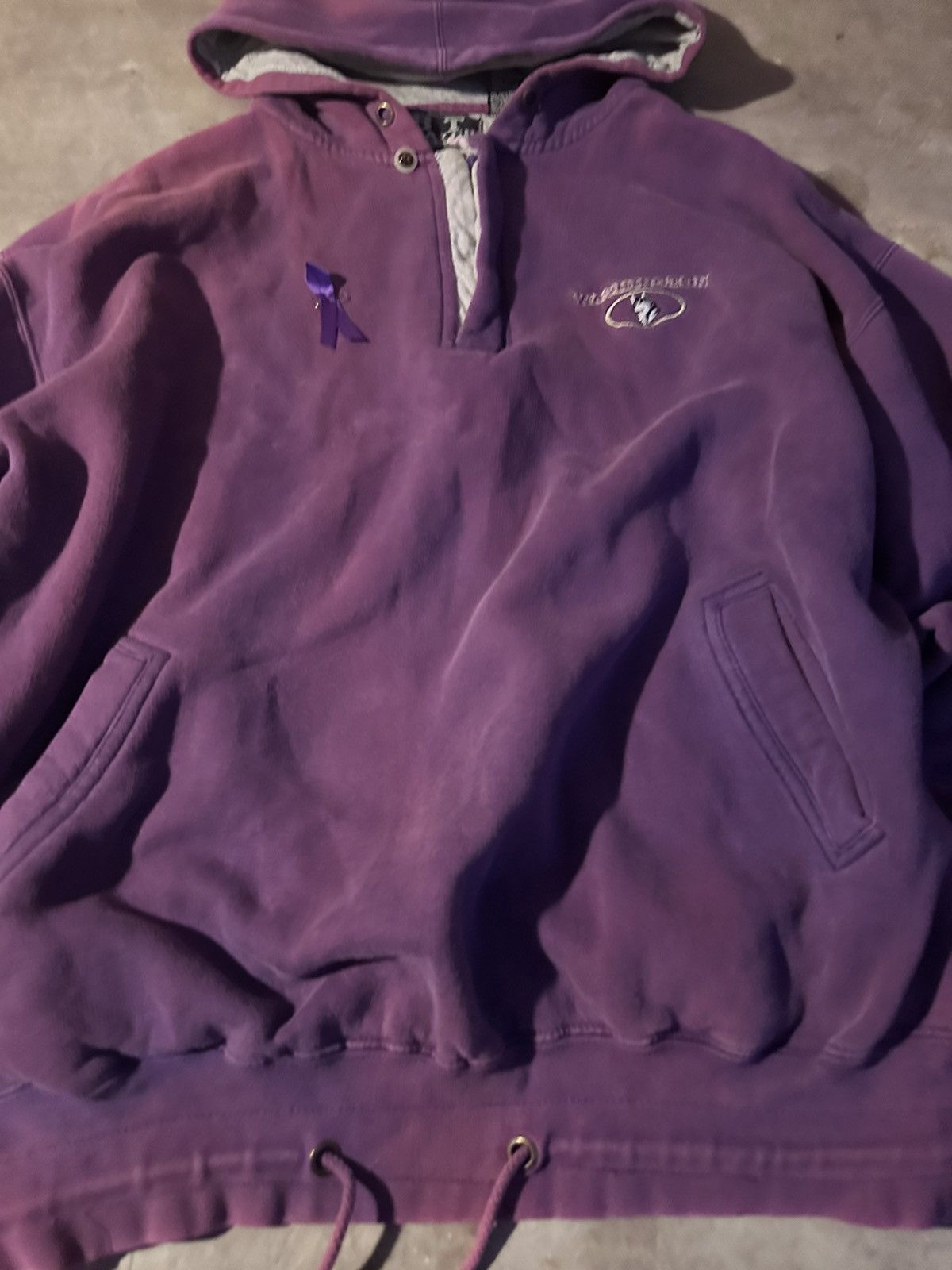 Vintage streetwear x vintage fade 90swashington huskies hoodie !!! Size US L / EU 52-54 / 3 - 2 Thumbnail