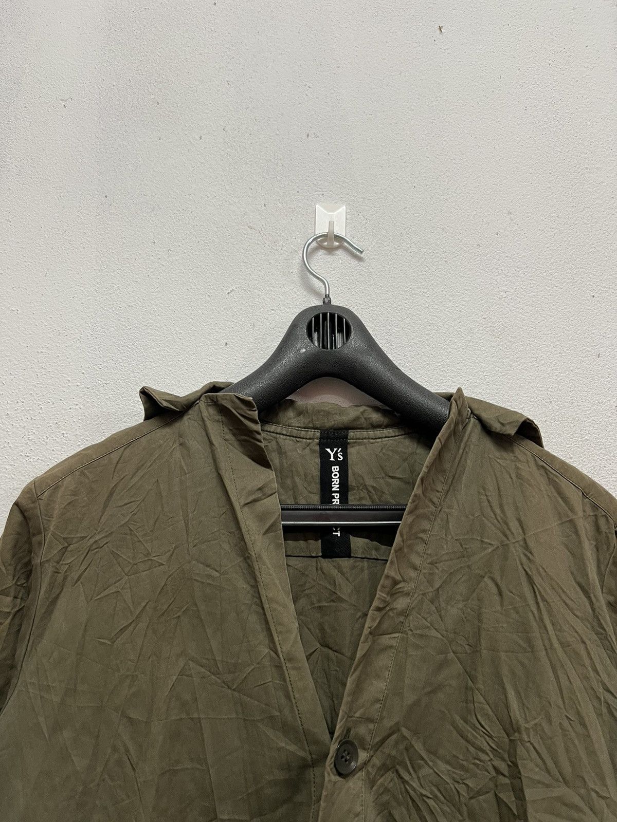 Designer × Y's × Yohji Yamamoto Y’s Yohji Yamamoto Born Product Out Pocket Shirt Dres Jacket Size XS / US 0-2 / IT 36-38 - 3 Thumbnail