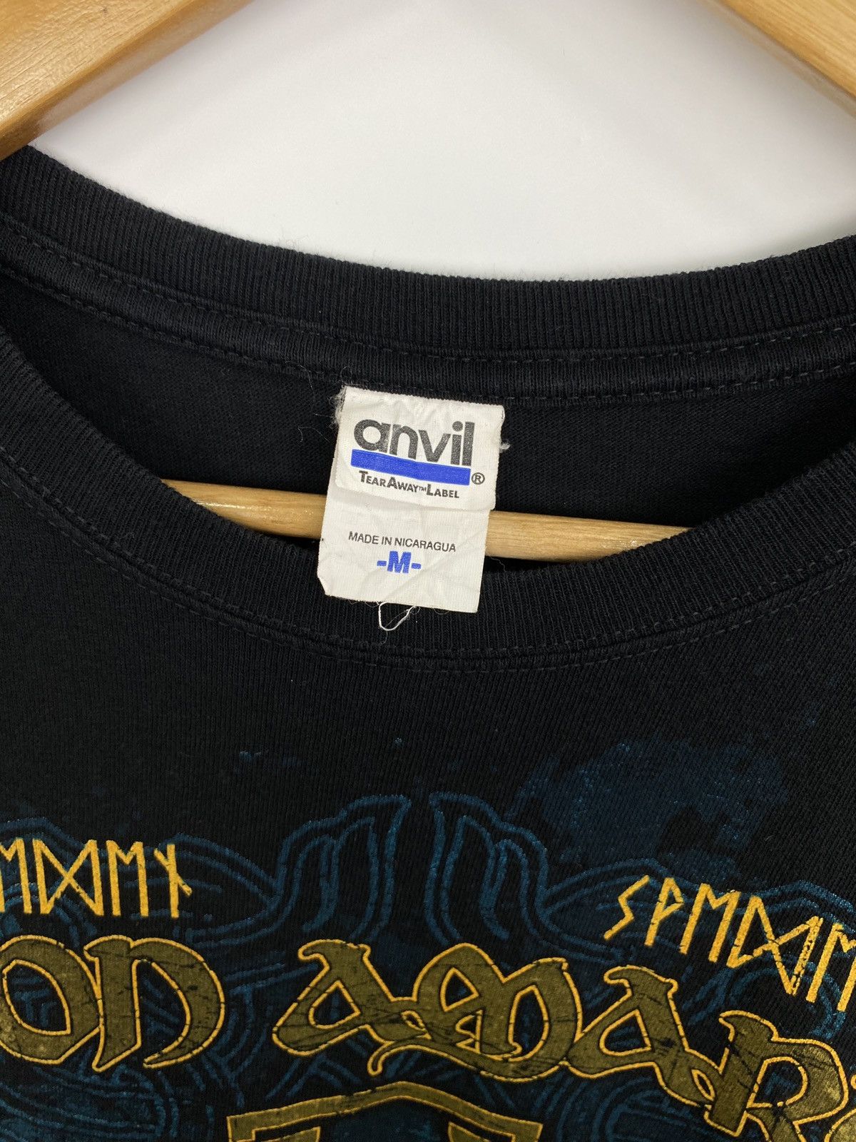 Anvil Vintage Amon Amarth Sweden Black Metal T-Shirt Rare Retro Size US M / EU 48-50 / 2 - 5 Thumbnail