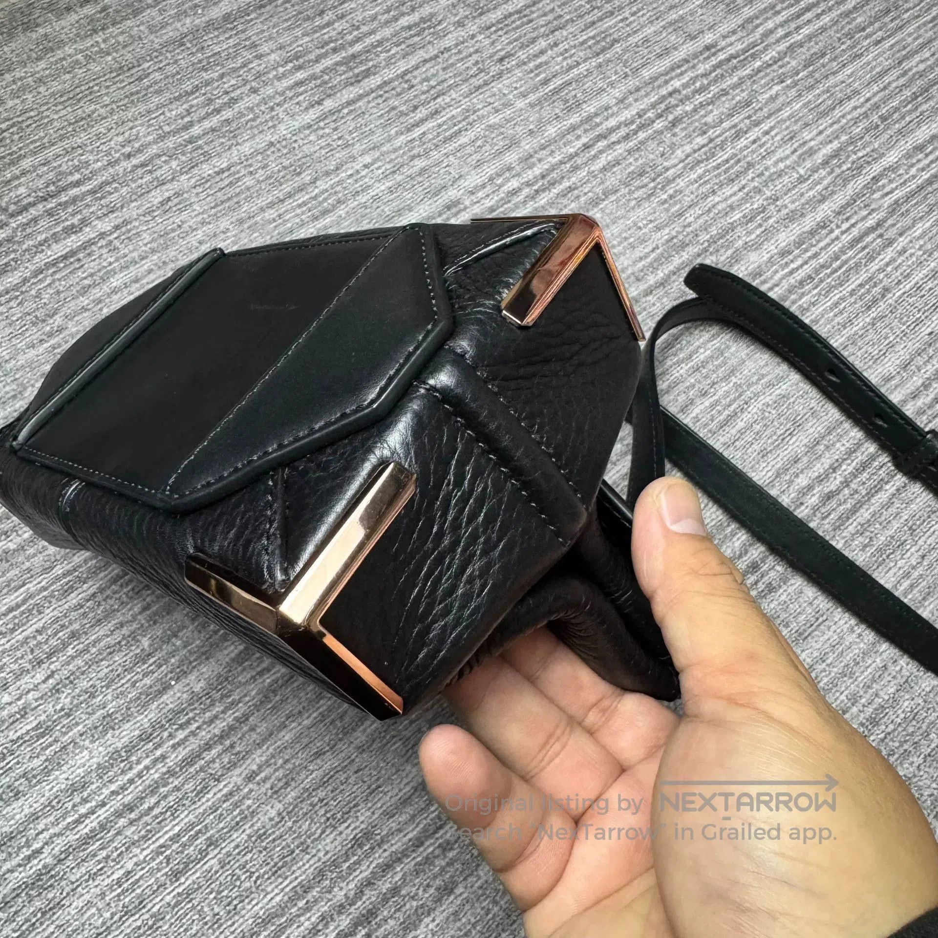 Alexander Wang Alexander Wang Black Shoulder Leather Bag. Size ONE SIZE - 4 Thumbnail