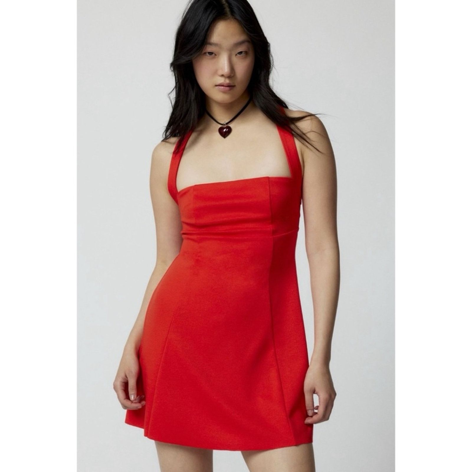 Urban Outfitters Urban Outfitters Tibby Strappy-Back Mini Dress Raw Hem M Size M / US 6-8 / IT 42-44 - 14 Thumbnail