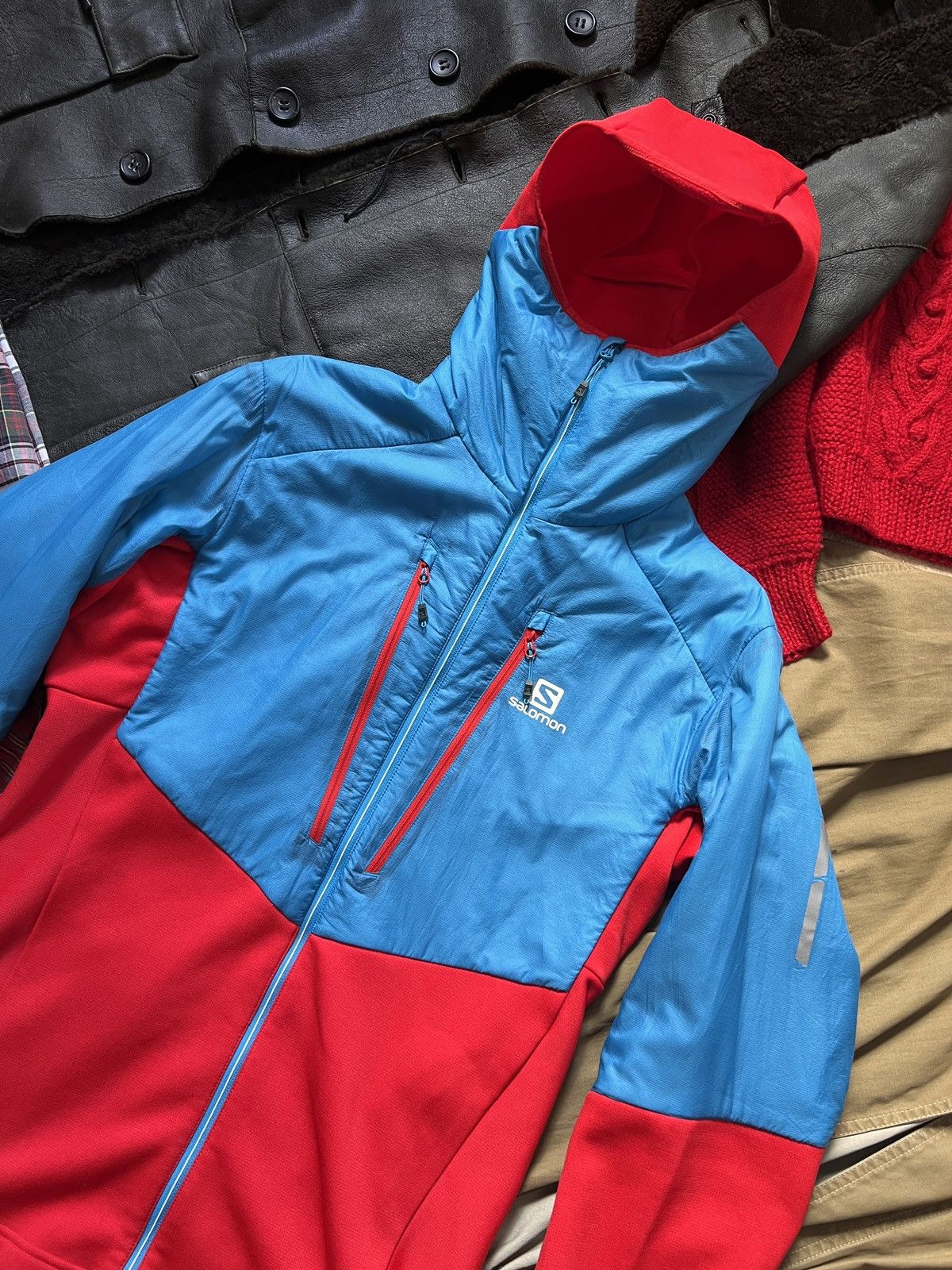 Salomon Salomon Drifter Air Mid Polartec Pertex Quantum Jacket Size US M / EU 48-50 / 2 - 6 Thumbnail