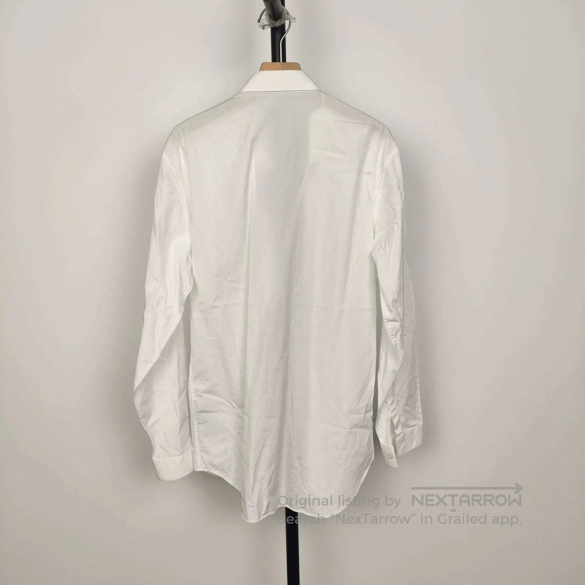 Dior Dior White Cotton Long Shirt. Size S / US 4 / IT 40 - 2 Thumbnail