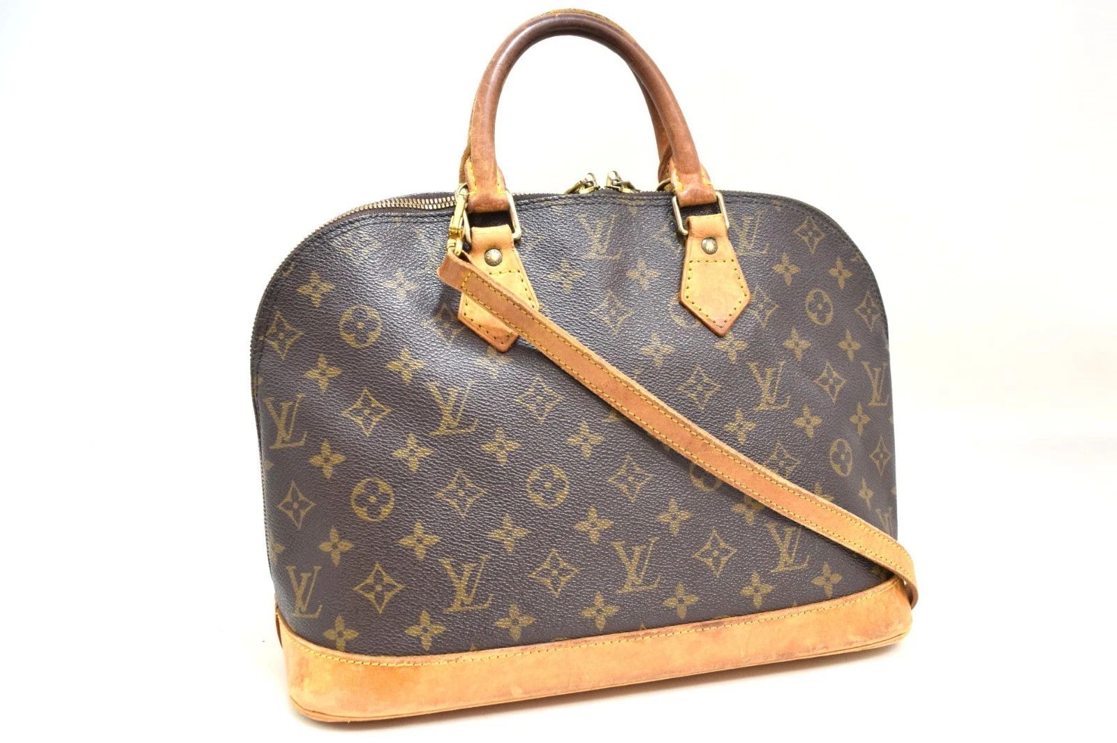 Louis Vuitton Auth Louis Vuitton Alma PM Handbag Monogram Canvas M51130 Size ONE SIZE - 2 Thumbnail