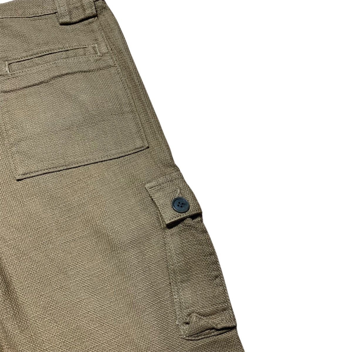 Japanese Brand Vintage E Blue Iron Forge Hemp Canvas Cargo Pants Size US 28 / EU 44 - 9 Thumbnail