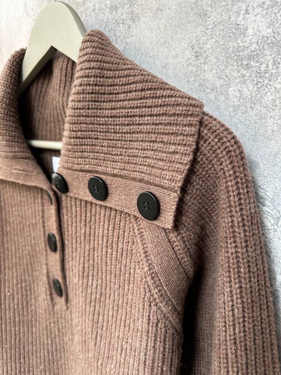 Other NotShy Cashmere Ribbed Knit Wool Sweater Striped Button Size S / US 4 / IT 40 - 6 Thumbnail