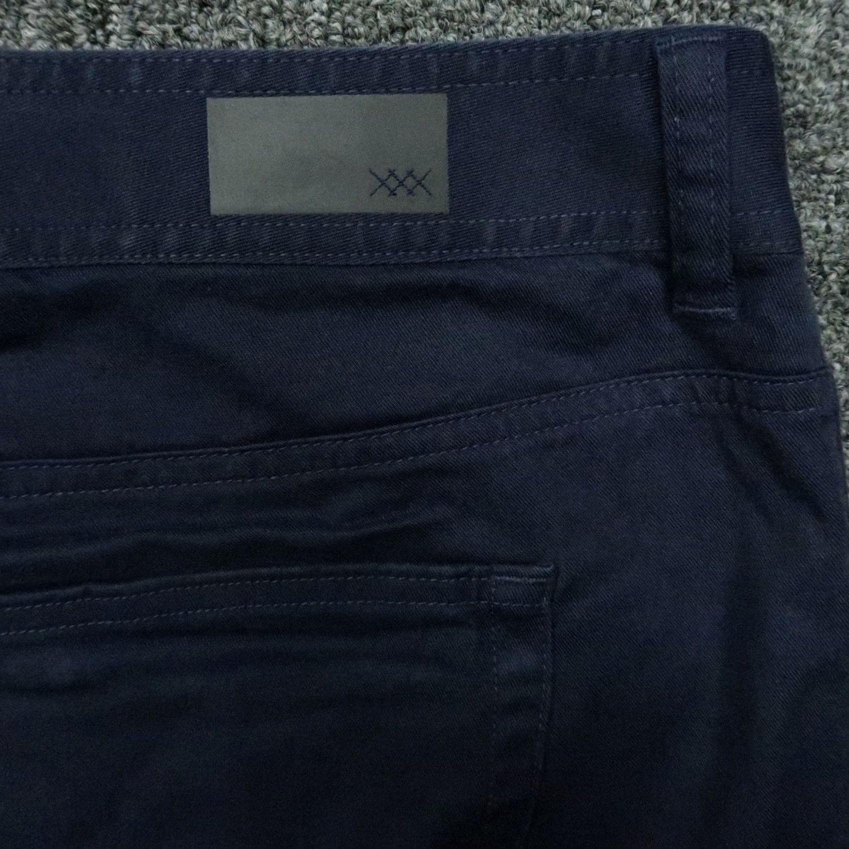 Rhone Rhone Pants Mens 35x30 Blue Everyday Twill 5 Pocket Trouser Chino Size US 35 - 7 Thumbnail