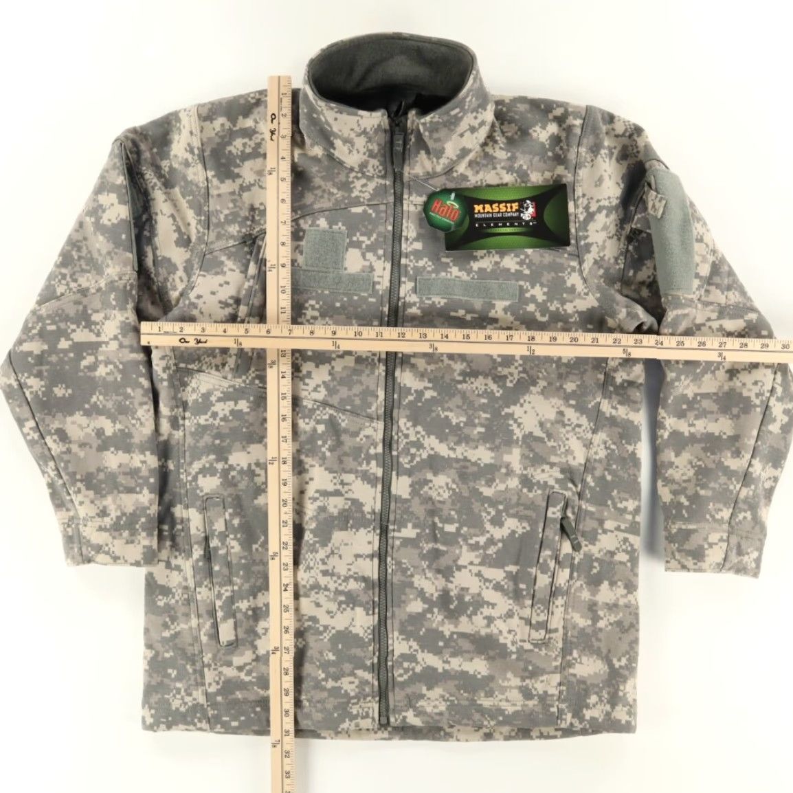 Vintage Massif Elements Nomex FR Digital Camouflage Jacket Green Men's XL Shirt Size US XL / EU 56 / 4 - 3 Thumbnail
