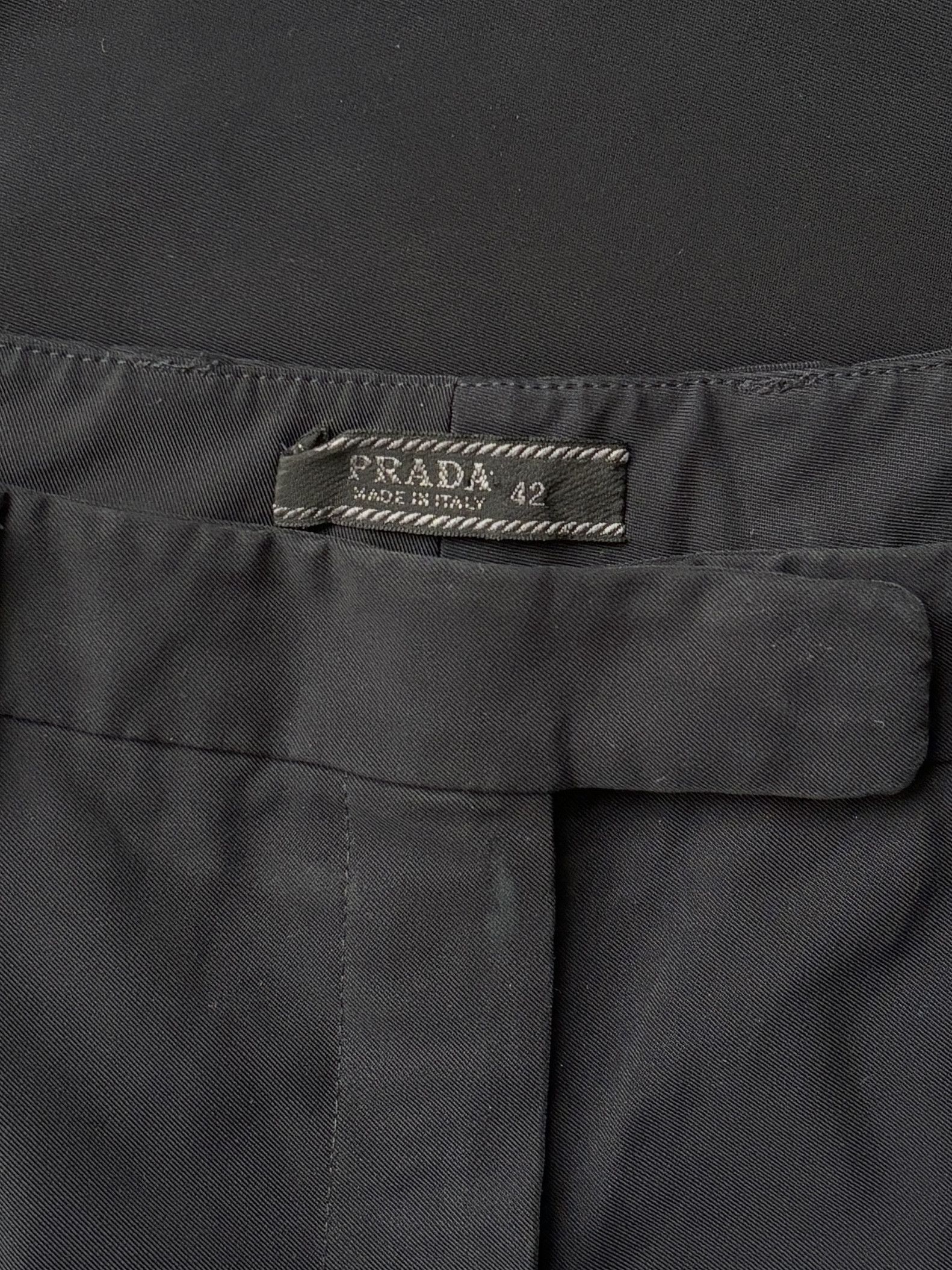 Prada ⚡️QUICK SALE⚡️Prada Navy Pants Trousers Size 28" / US 6 / IT 42 - 3 Thumbnail