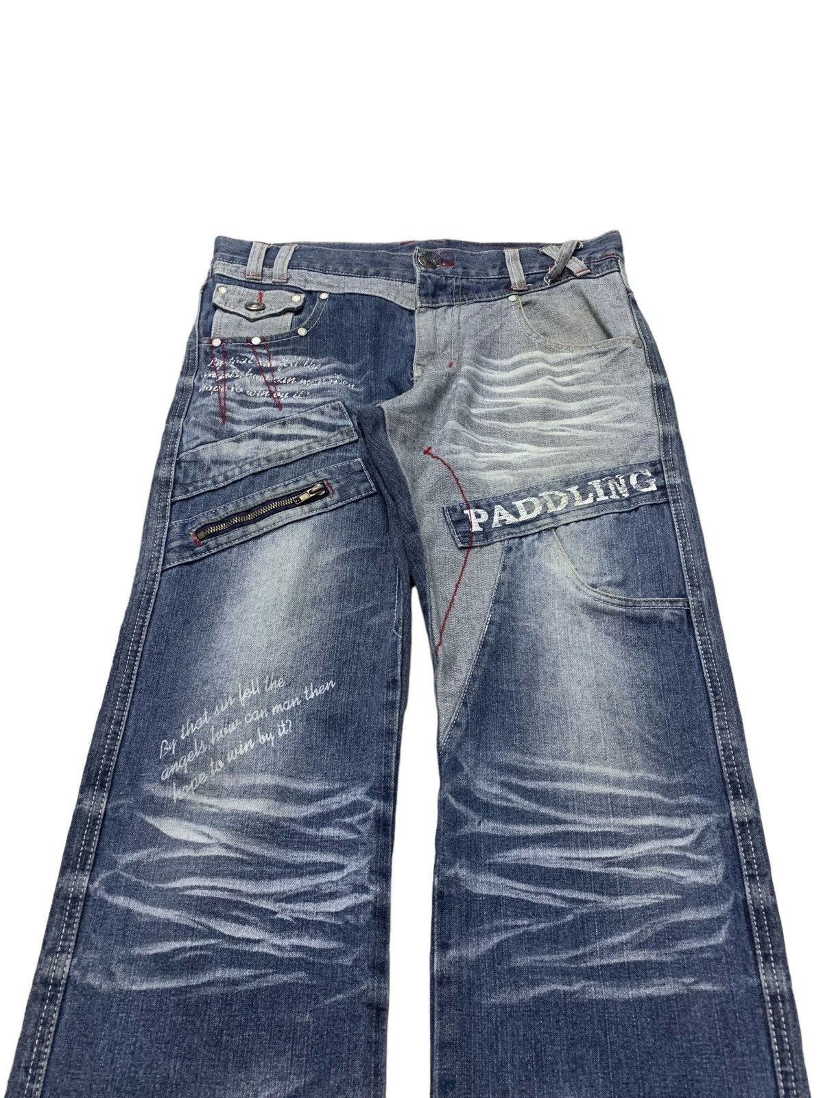 Affliction Hung Five Multipocket Stud Sin Angel Affliction Poems Pants Size US 32 / EU 48 - 4 Thumbnail