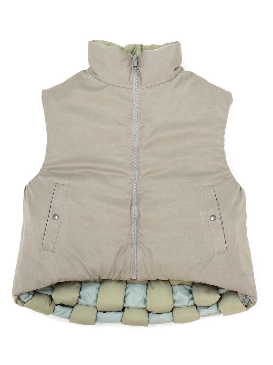 Kapital Kapital Ripstop Woven Nylon KEEL Down Vest Size US L / EU 52-54 / 3 - 3 Thumbnail