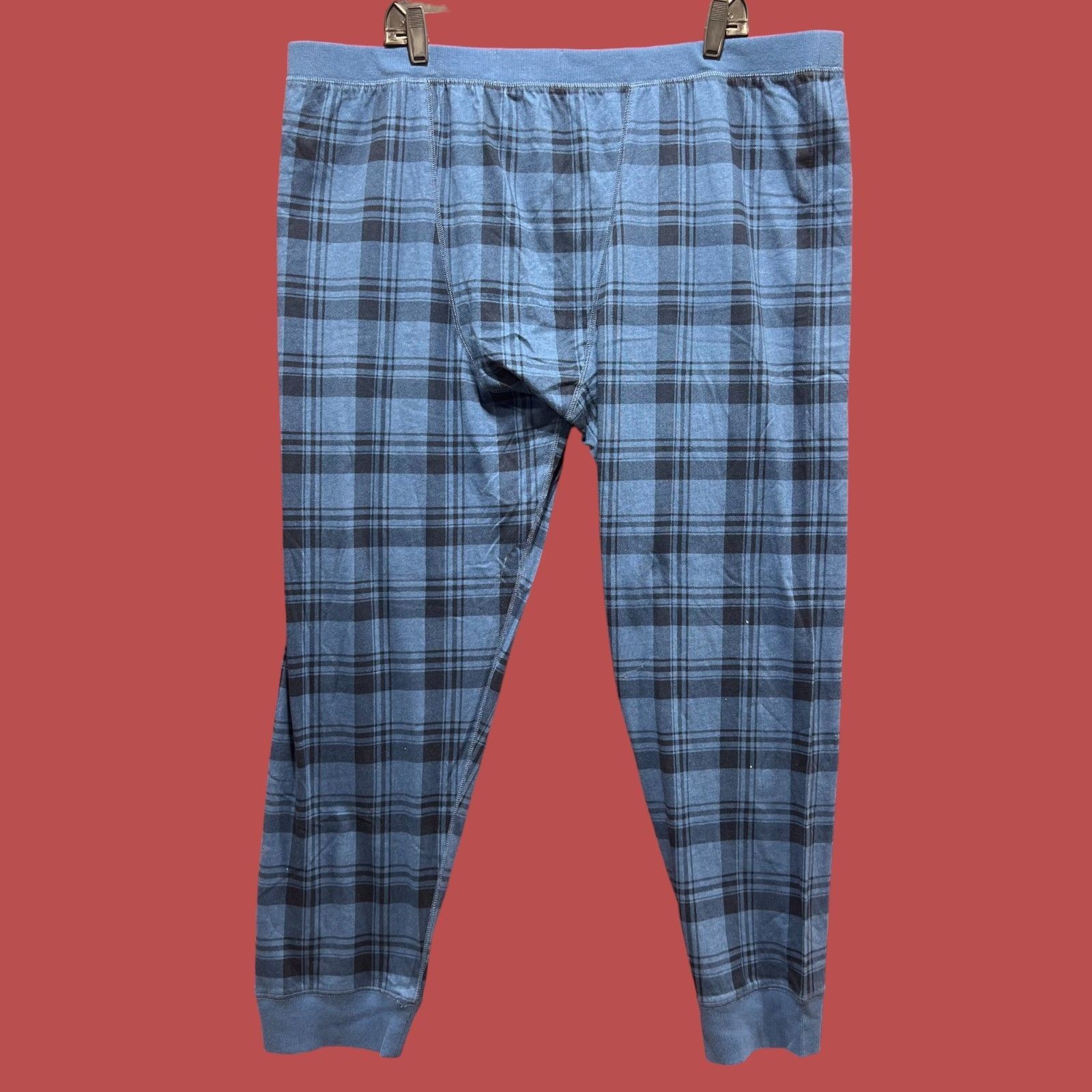 Other Goodfellow - Men's Plaid Pajama Pants - Blue - XXL Size ONE SIZE - 2 Thumbnail