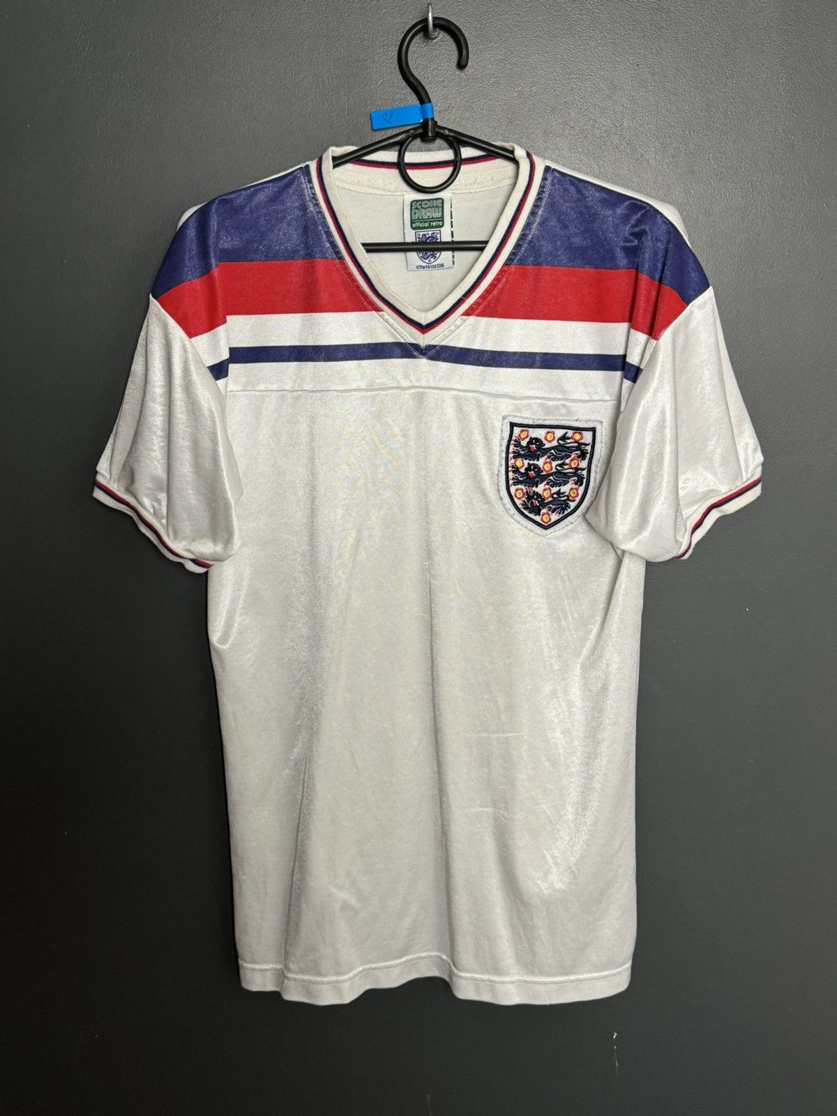 Other England National Team 80/83 Home Football Jersey T-Shirt Size US S / EU 44-46 / 1 - 1 Thumbnail