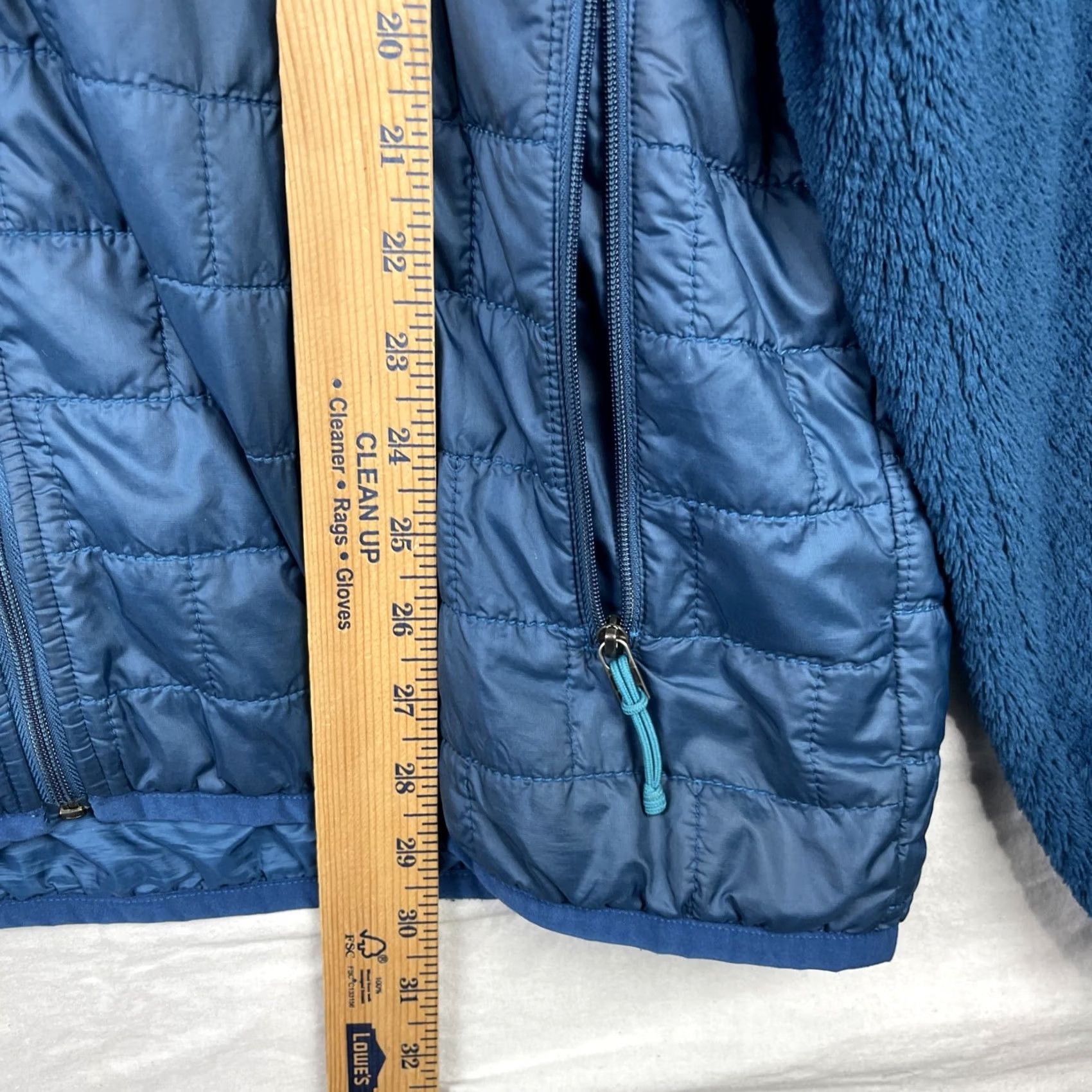 Patagonia Patagonia Jacket Mens XL Blue Re Tool Hybrid Fleece Hoody Zip Up Puffer 26430 Size US XL / EU 56 / 4 - 7 Thumbnail