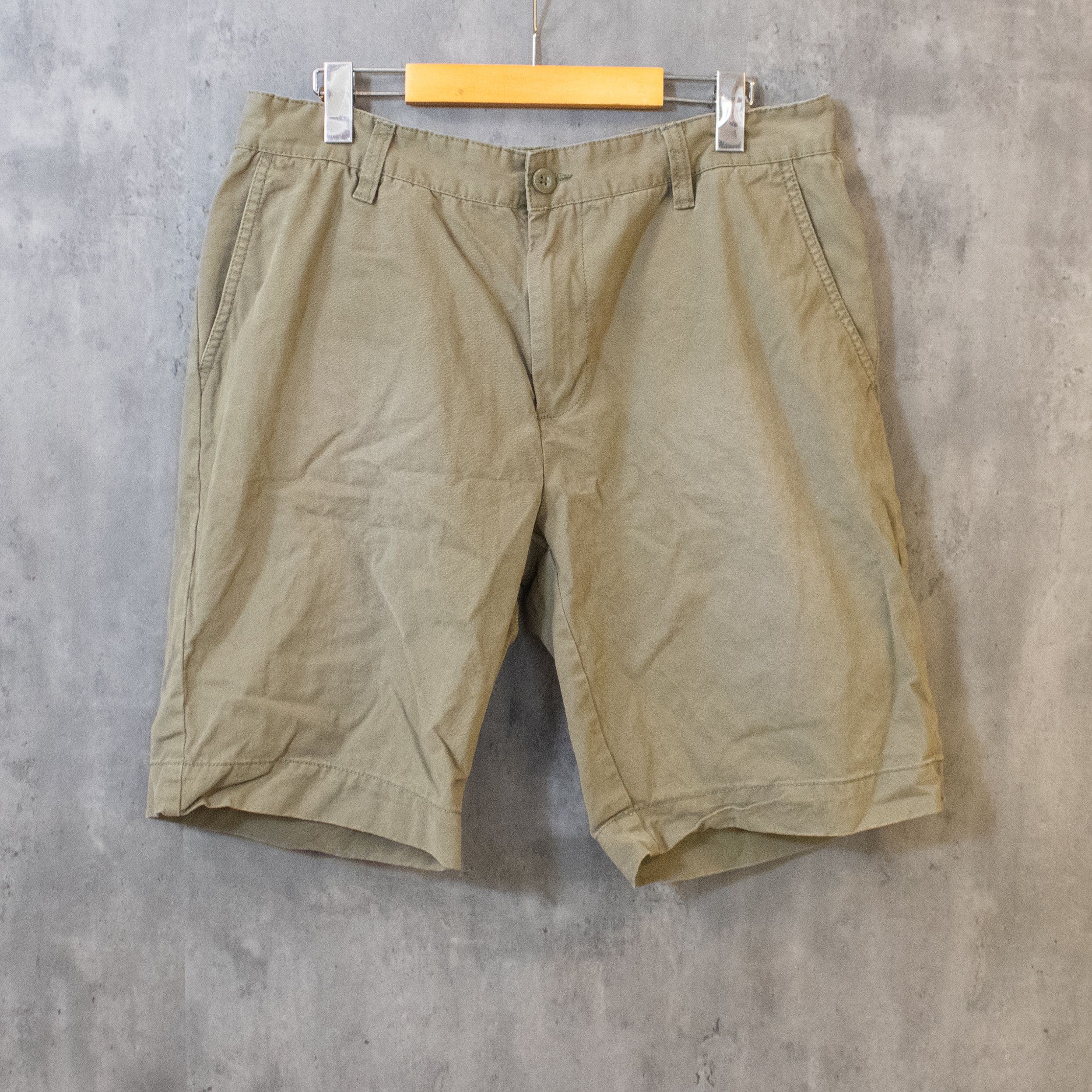 U.S. Polo Assn. Y2K 2000's USPA Sage Green Baggy Shorts Size US 34 / EU 50 - 3 Thumbnail