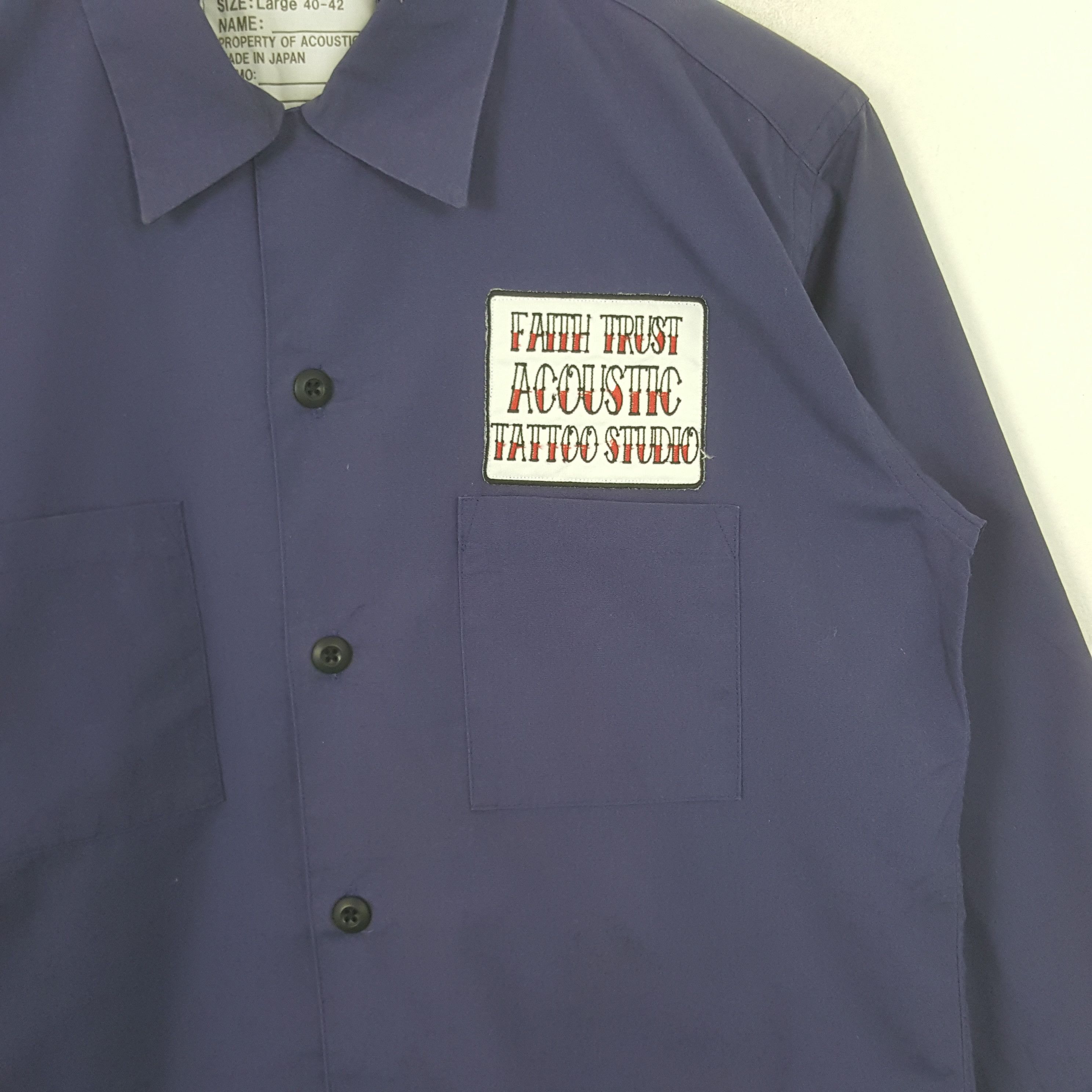 Japanese Brand Vintage Good Luck Japanese Pirates Art Shirt Button Up RR7 Size US M / EU 48-50 / 2 - 4 Thumbnail