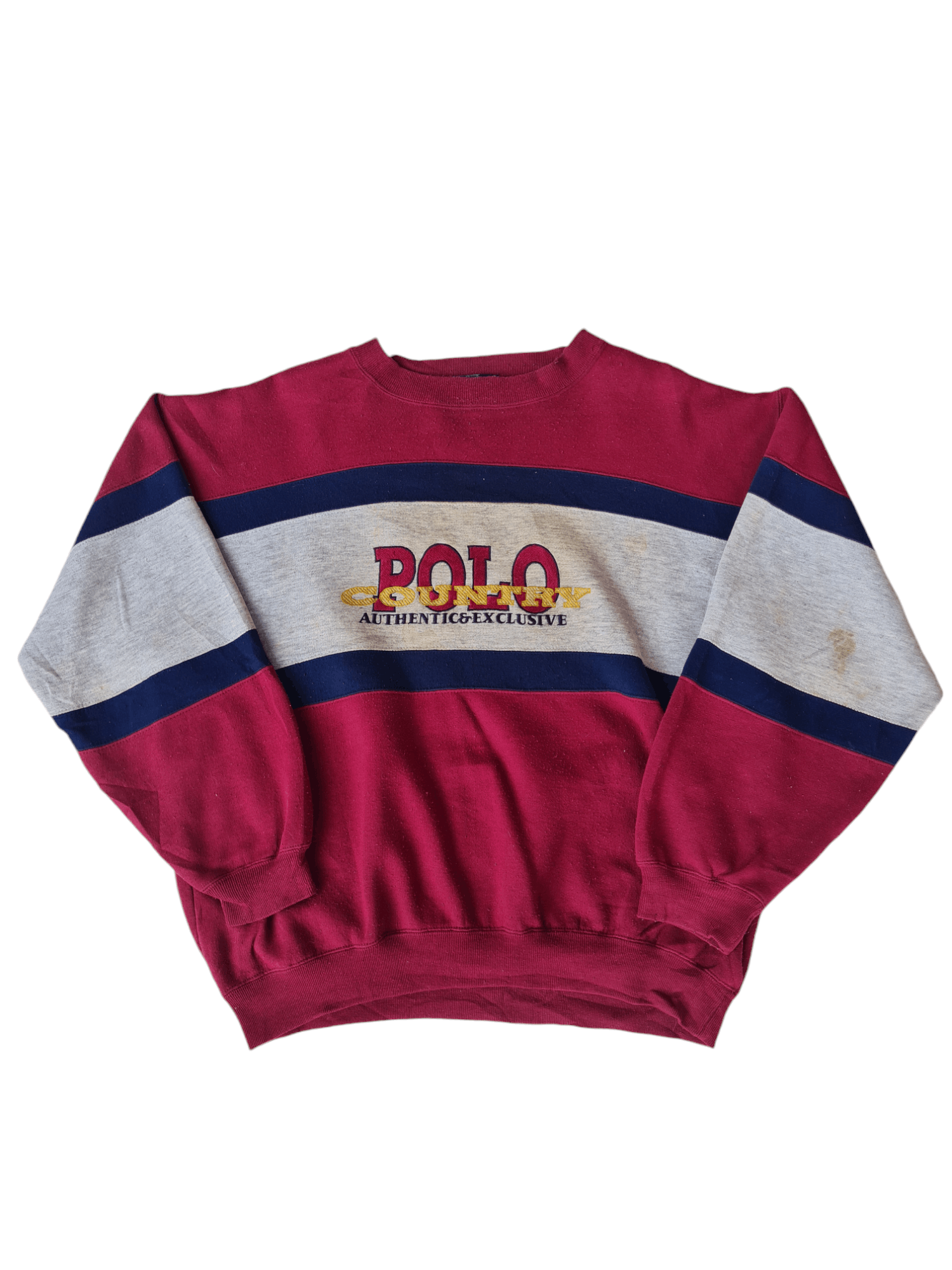 Vintage Vtg Polo Country Sweatshirt Size US L / EU 52-54 / 3 - 1 Thumbnail