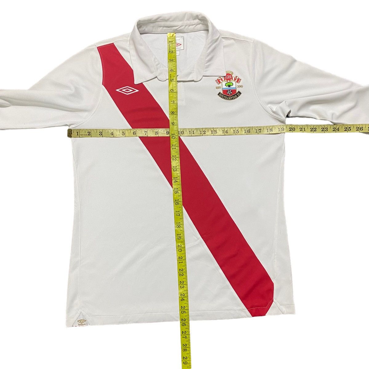 Umbro 125th Anniversary Southampton FC Home Jersey 2010 Size US S / EU 44-46 / 1 - 12 Thumbnail