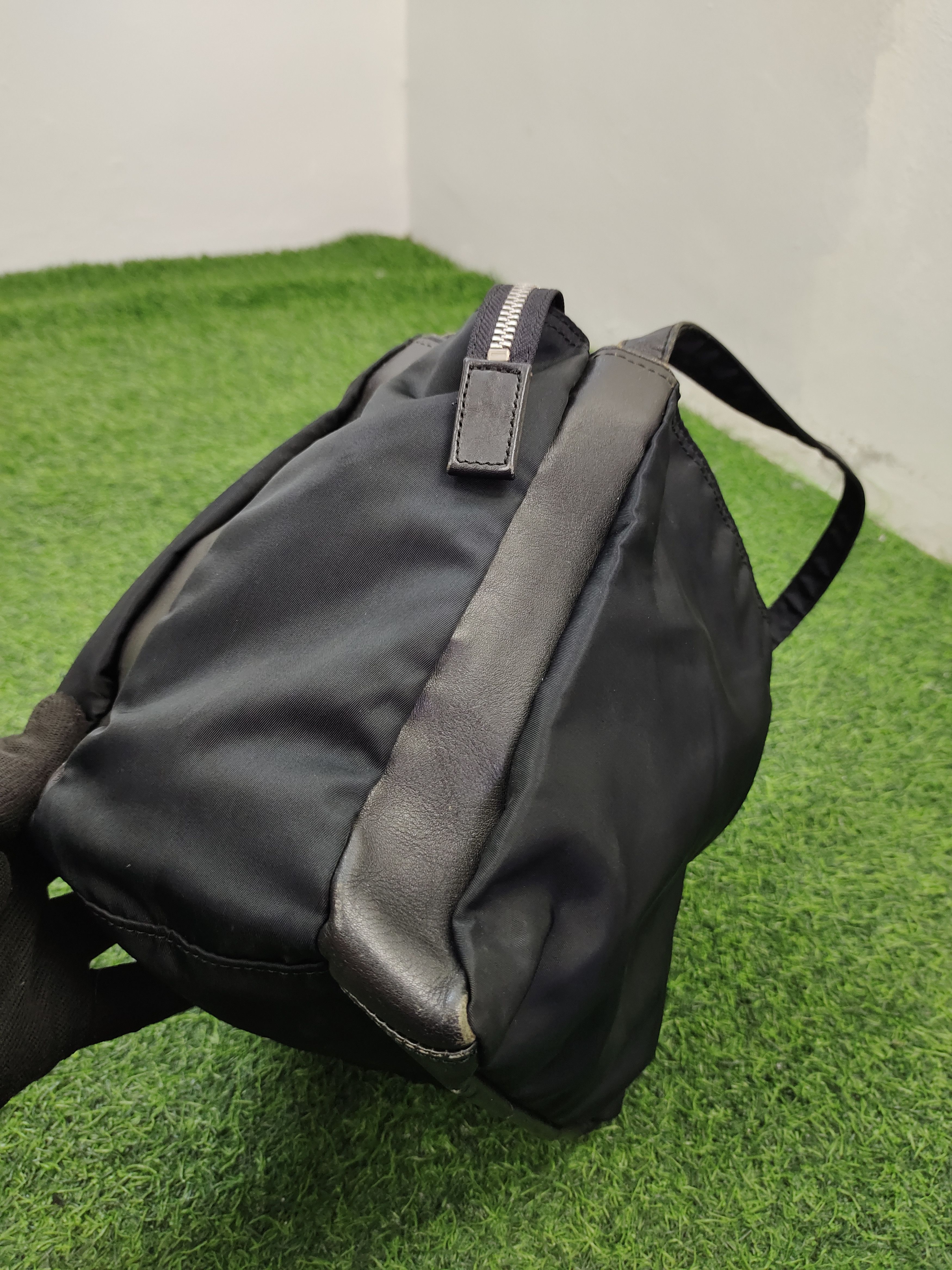 Yohji Yamamoto Ysaccs Pour Femme Yohji Yamamoto Nylon Leather Tote Bag Size ONE SIZE - 12 Thumbnail