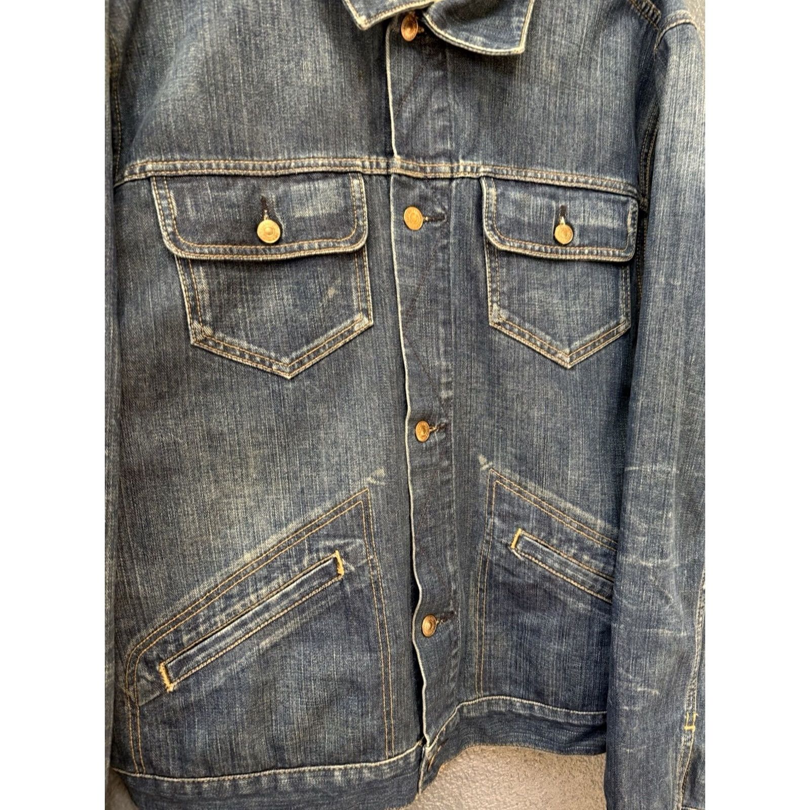 Polo Ralph Lauren Polo Ralph Lauren Jacket Denim Chore 2007 Sullivan XL Men’s Blue Size US XL / EU 56 / 4 - 4 Thumbnail