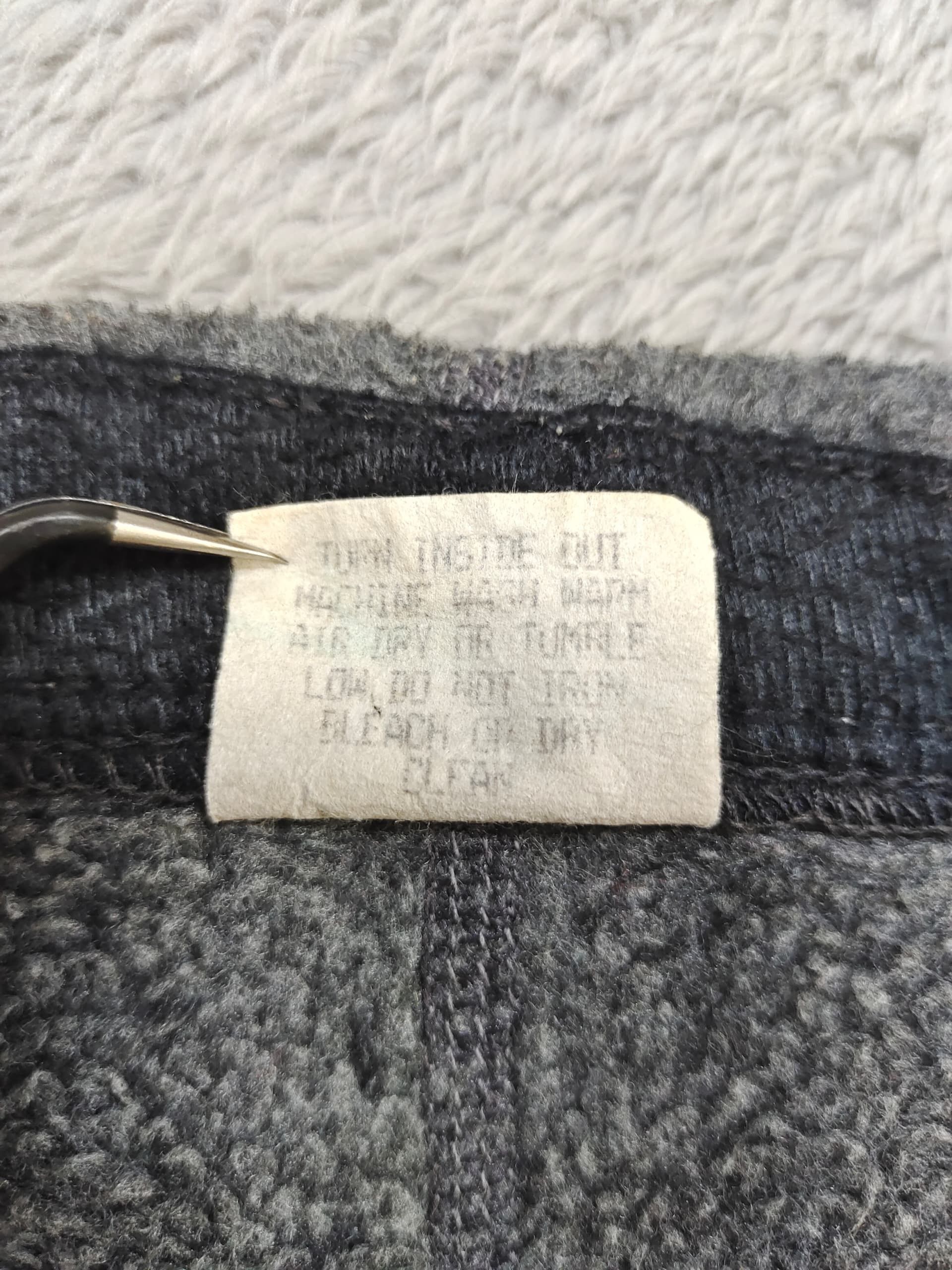 Patagonia Patagonia Synchilla Fleece Pants, Heather Grey USA Made Size 32" / US 10 / IT 46 - 13 Thumbnail