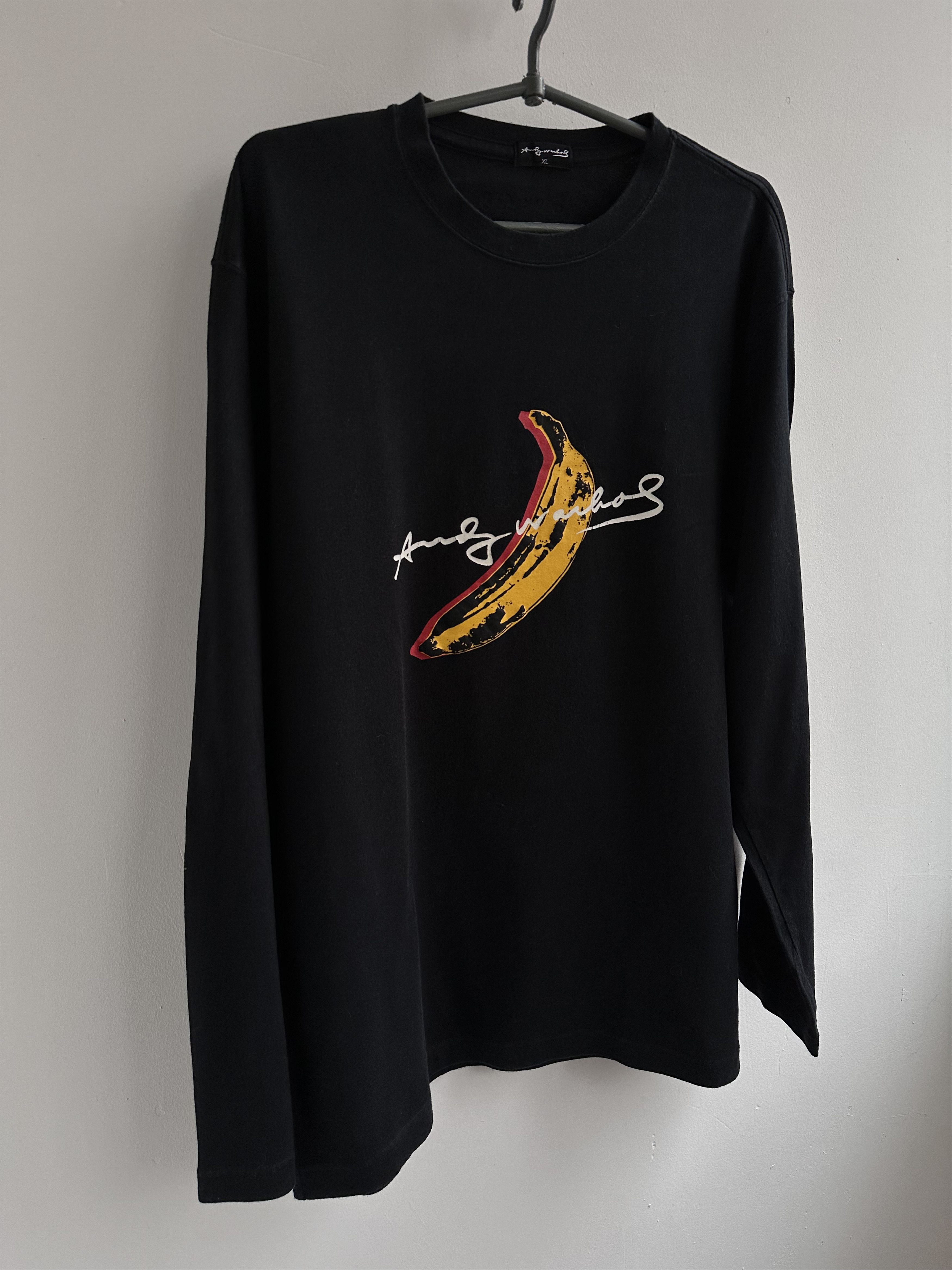 Andy Warhol × Uniqlo Uniqlo Andy Warhol banana long sleeve Size US XL / EU 56 / 4 - 2 Thumbnail