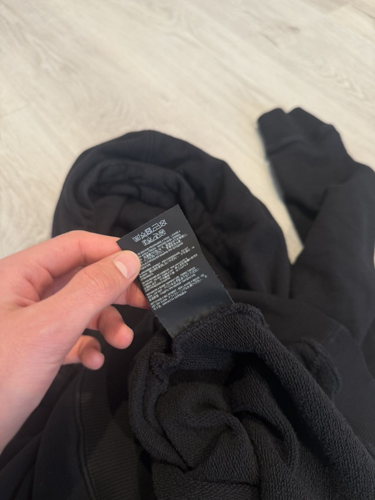 Saint Laurent Paris s/s 2018 24 universitié hoodie!! Size US L / EU 52-54 / 3 - 9 Thumbnail