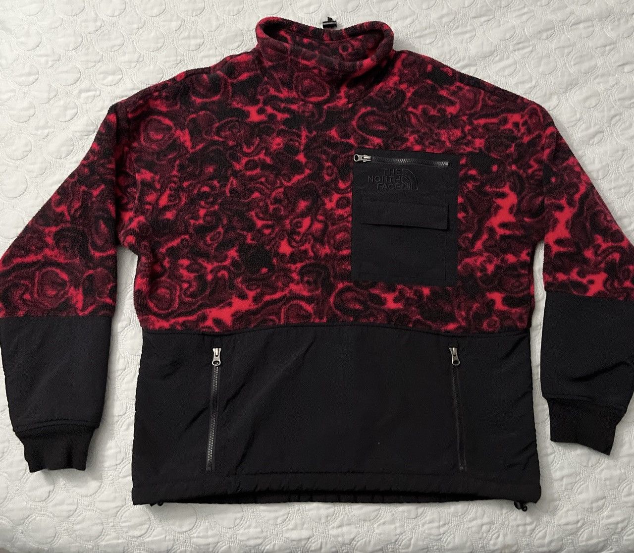 image of The North Face Rage Vintage Fleece in Red, Men's (Size Medium)