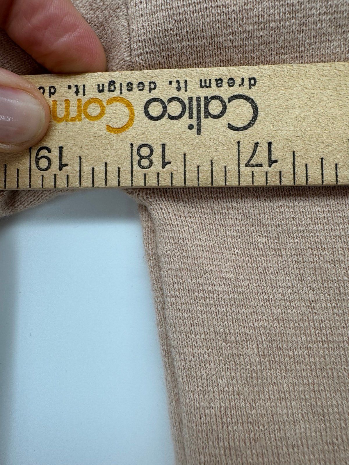 & Other Stories & Other Stories Wool Beige Knit Long Sleeve Sweater Pullove Size S / US 4 / IT 40 - 7 Thumbnail