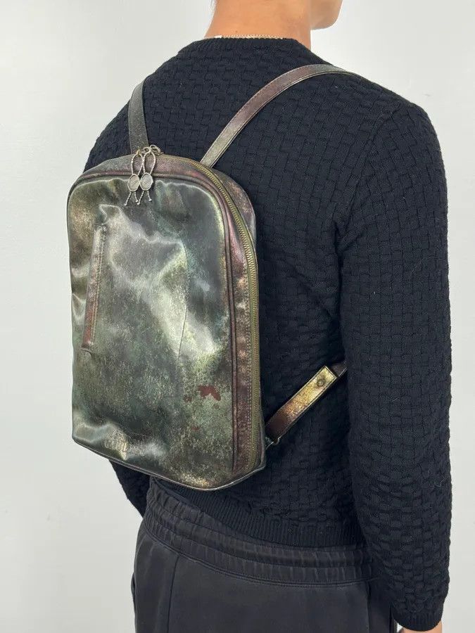 Jean Paul Gaultier 1995 Jean Paul Gaultier Earth Evolution Handle Backpack Size ONE SIZE - 4 Thumbnail