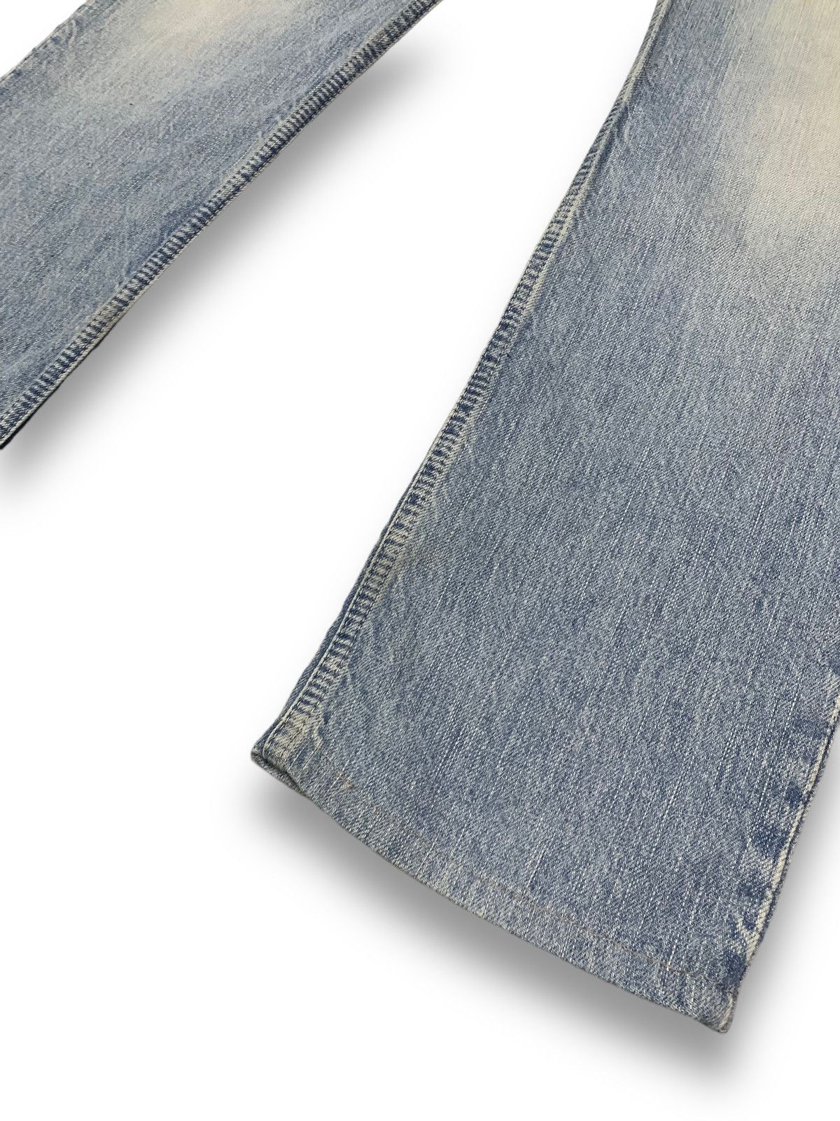 Japanese Brand Vintage Japanese Brand Blue Wash Bush Denim Pants Jeans Size US 32 / EU 48 - 9 Thumbnail