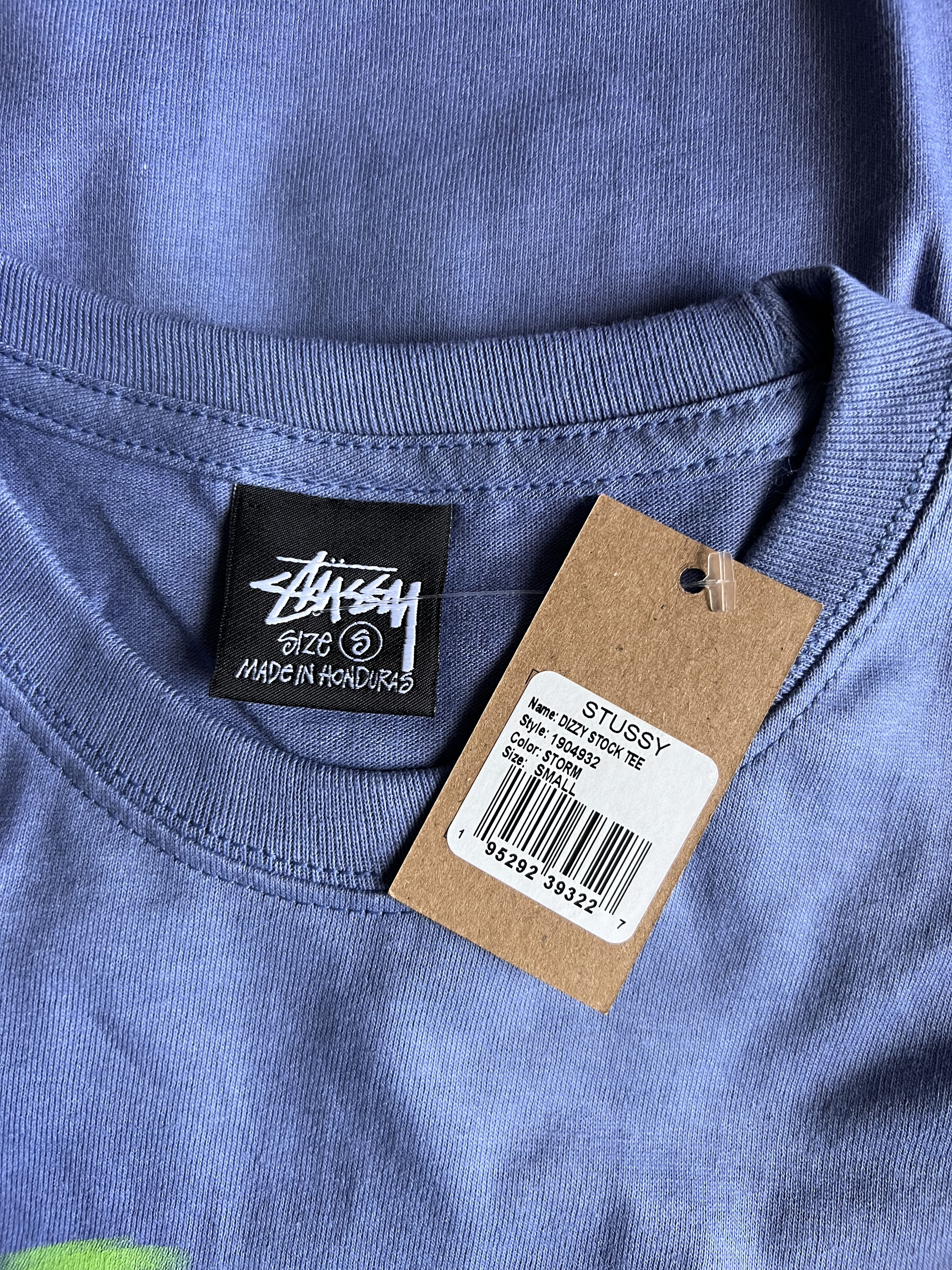 Stussy Stussy Dizzy Stock Tee in Storm Blue Size US S / EU 44-46 / 1 - 4 Thumbnail