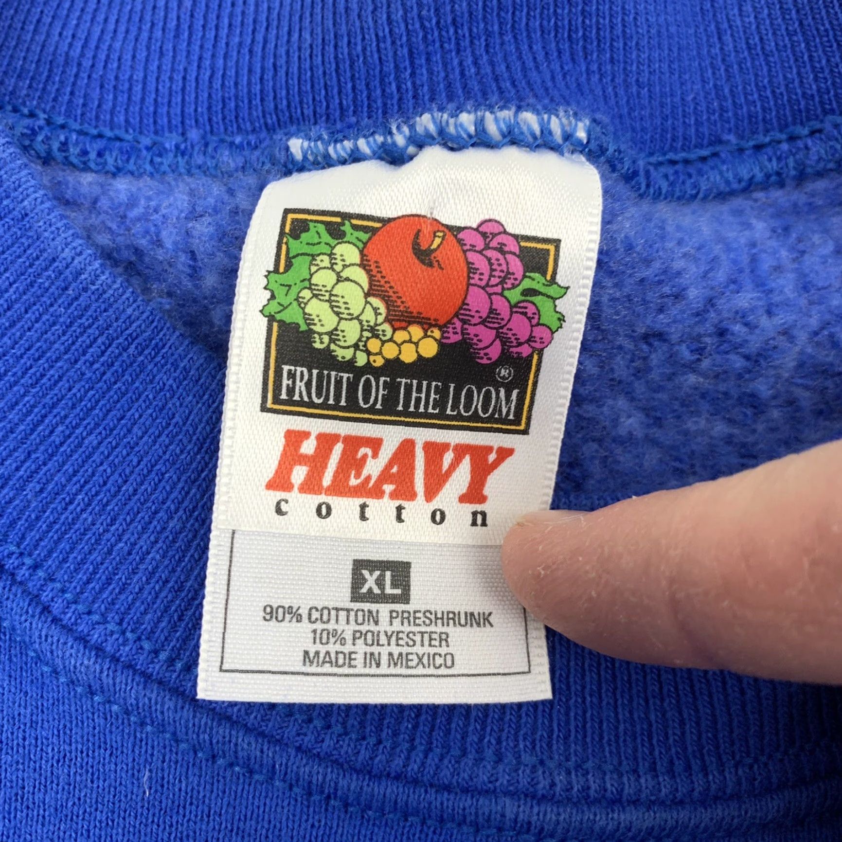 Chase Authentics VINTAGE Winston Cup Champion Sweatshirt Adult XL Blue Jeff Gordon Nascar Shirt Mens 90s Nascar Racing Size US XL / EU 56 / 4 - 2 Thumbnail