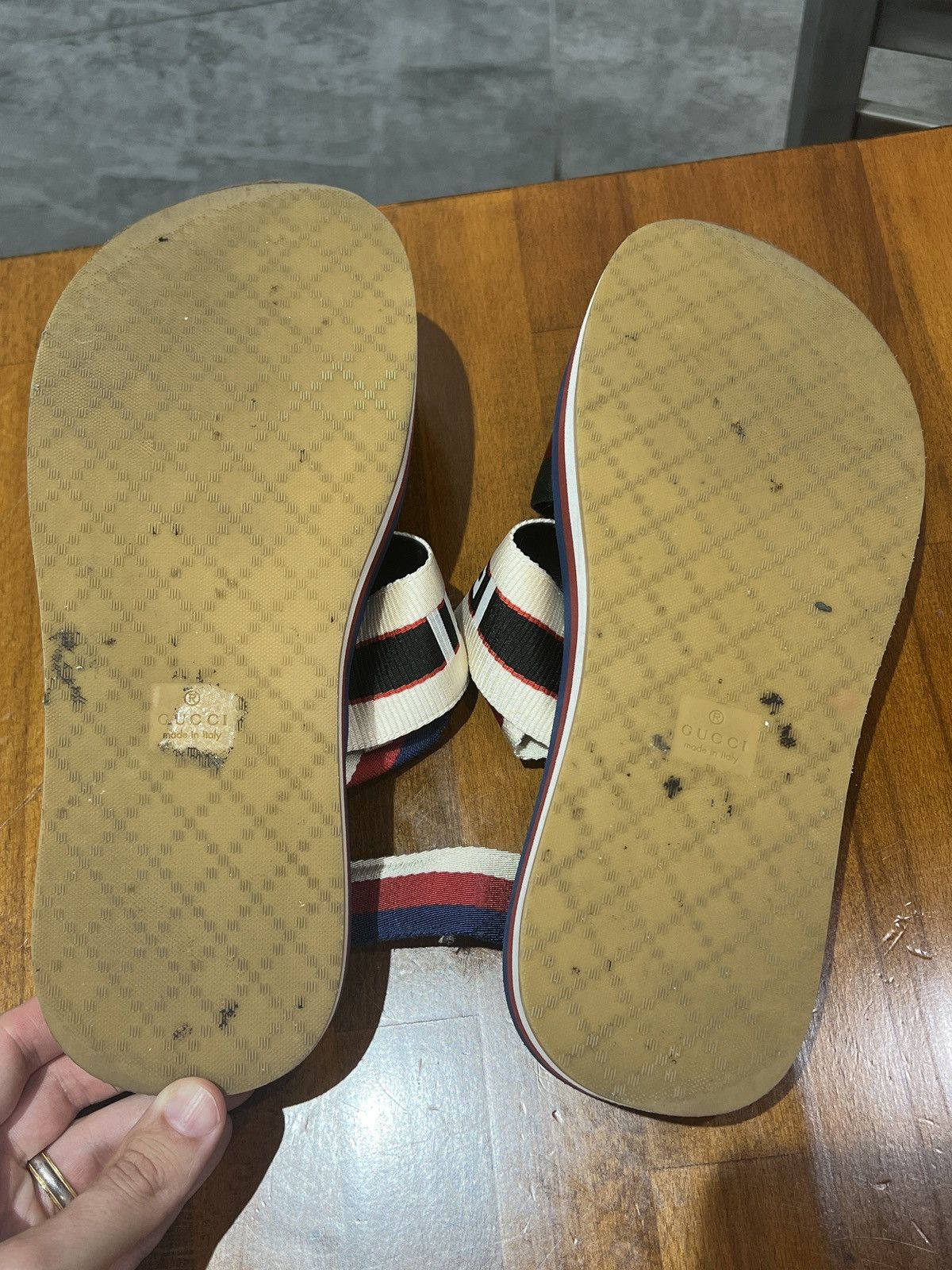 Gucci Gucci Jesus Sandals Grailed